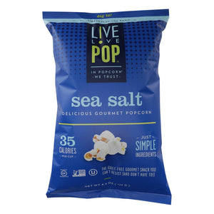 Live Love Pop Delicious Gourmet Popcorn - Case Of 12 - 4.4 Oz