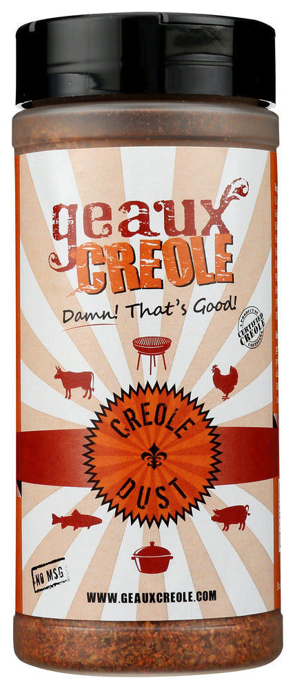 Geaux Creole Seasoning Creole Dust - Pack of 6 - 10  OZ