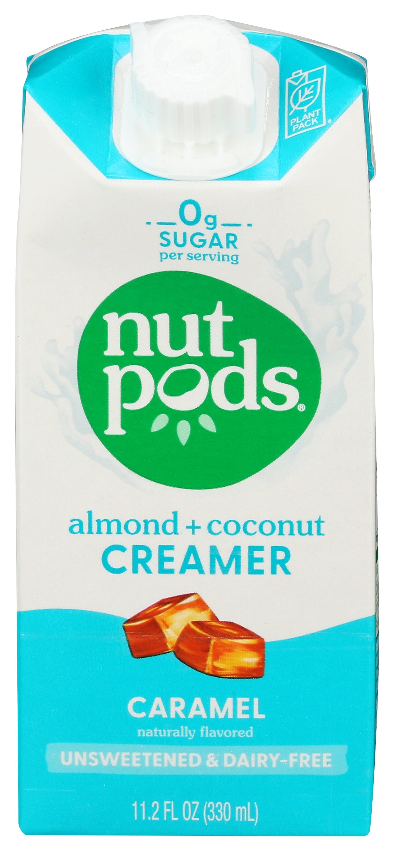 NUTPODS CREAMER UNSWEET CARAMEL - Case of 12