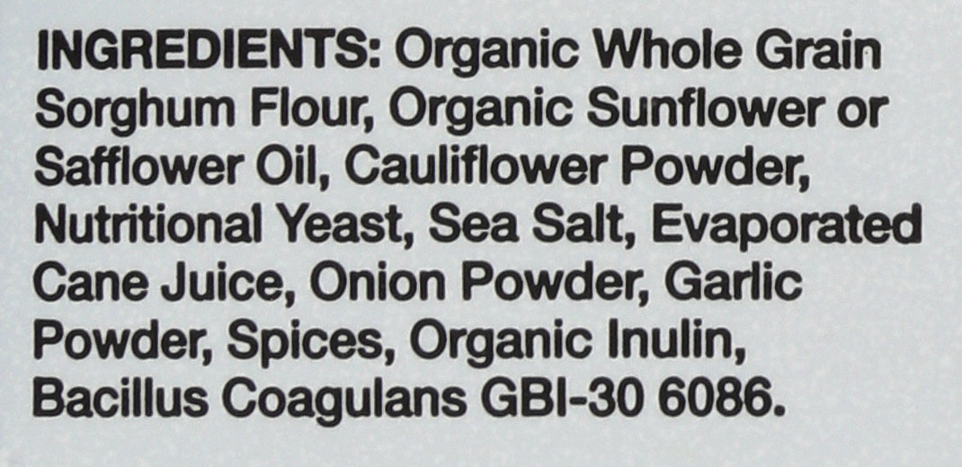 VEGANROBS PUFFS CAULIFLOWER PRBIOTC - Case of 24