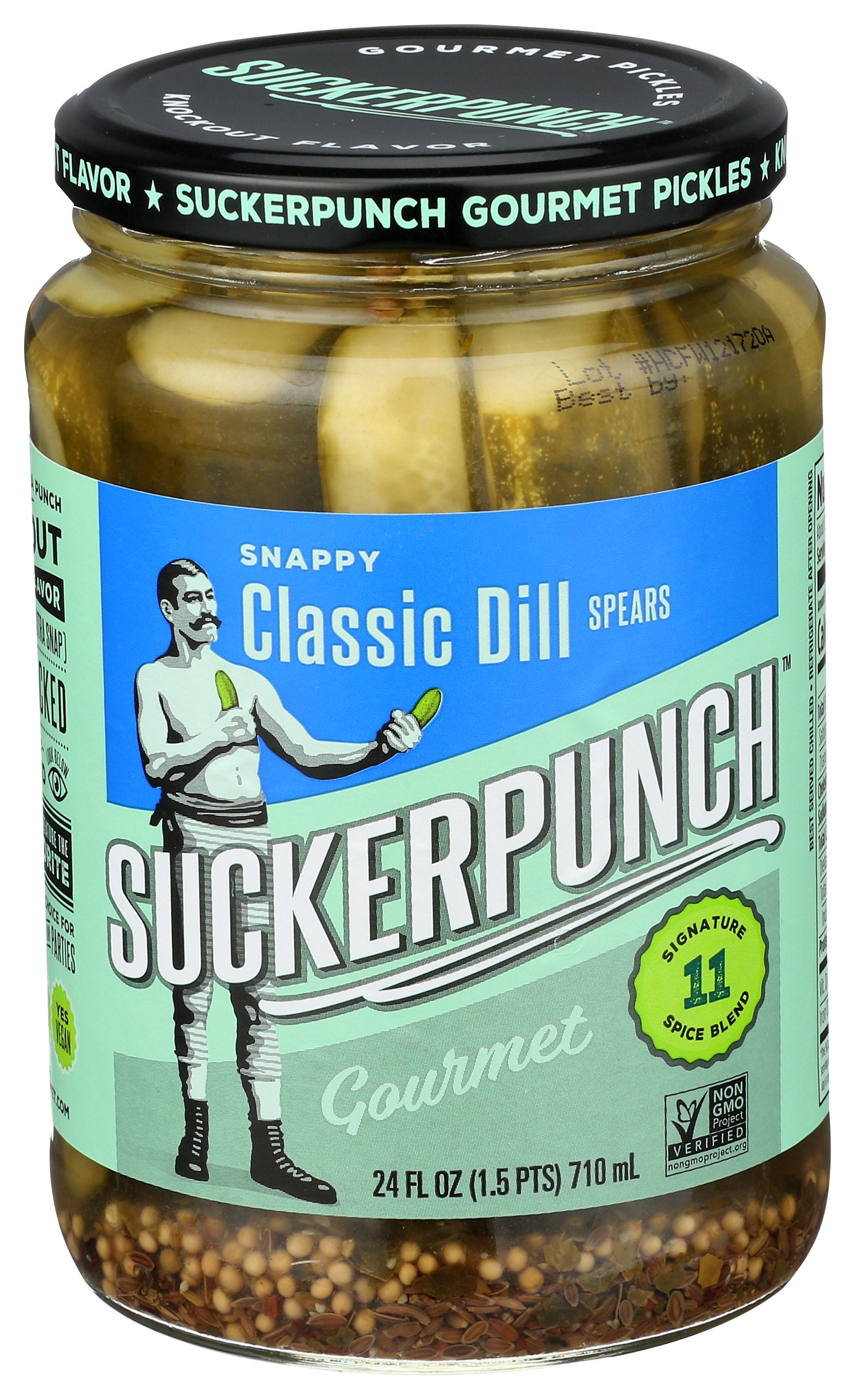 SUCKERPUNCH PICKLE SPEAR DILL - Case of 6