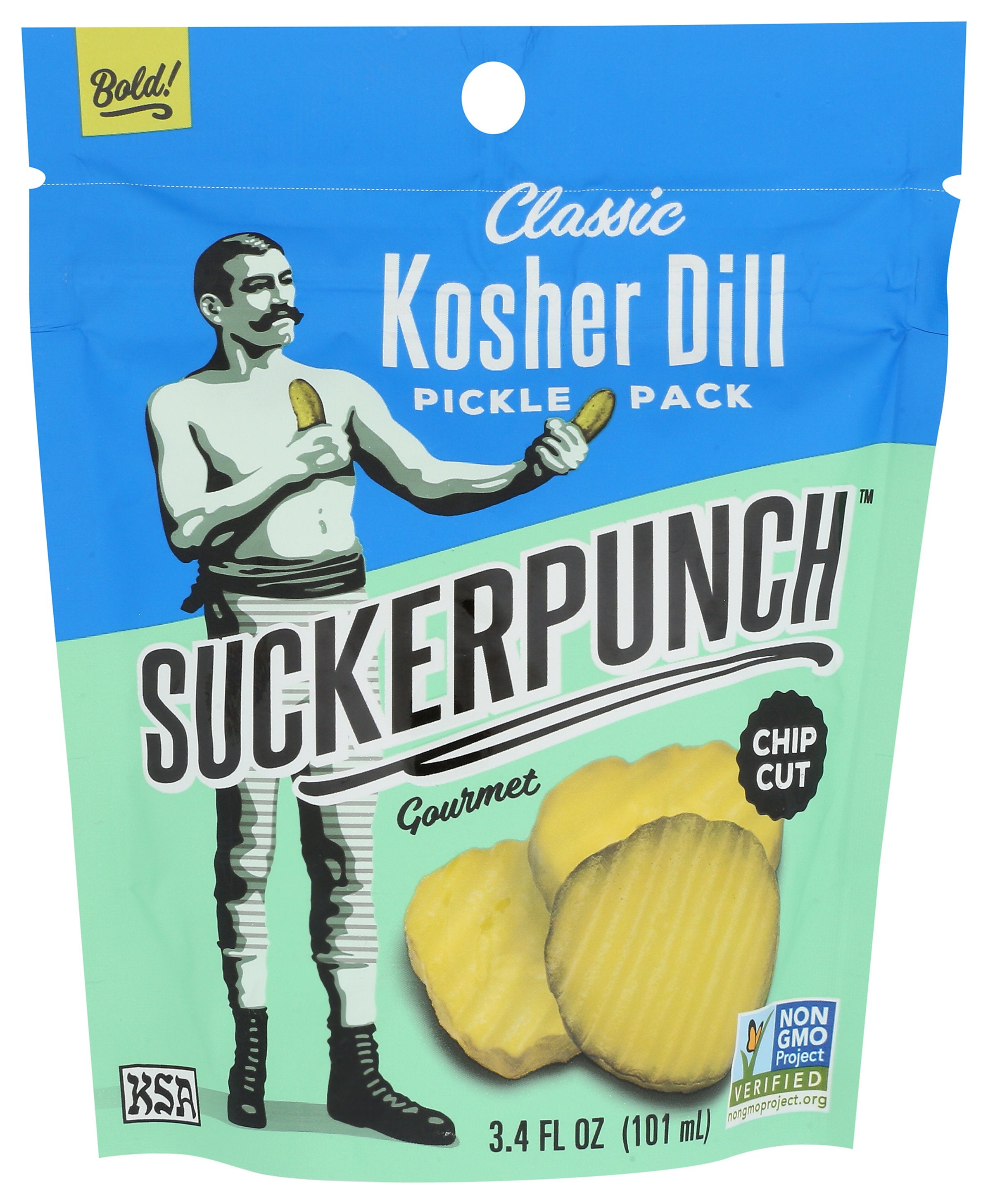 SUCKERPUNCH PICKLE CHIPS CLASSIC DILL - Case of 12