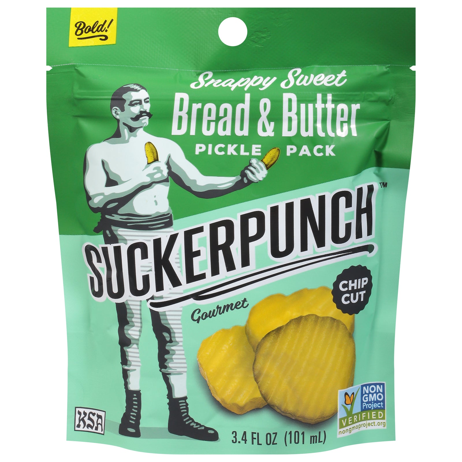 Suckerpunch - Pickle Chp Bread N Better - CS of 12-3.4 OZ