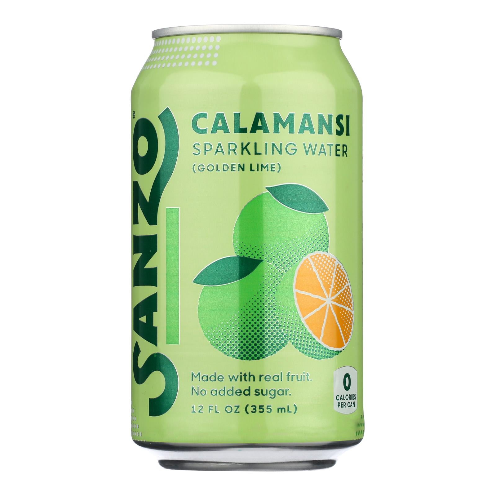 Sanzo - Sparkling Water Calamansi - Case Of 12-12 Fz