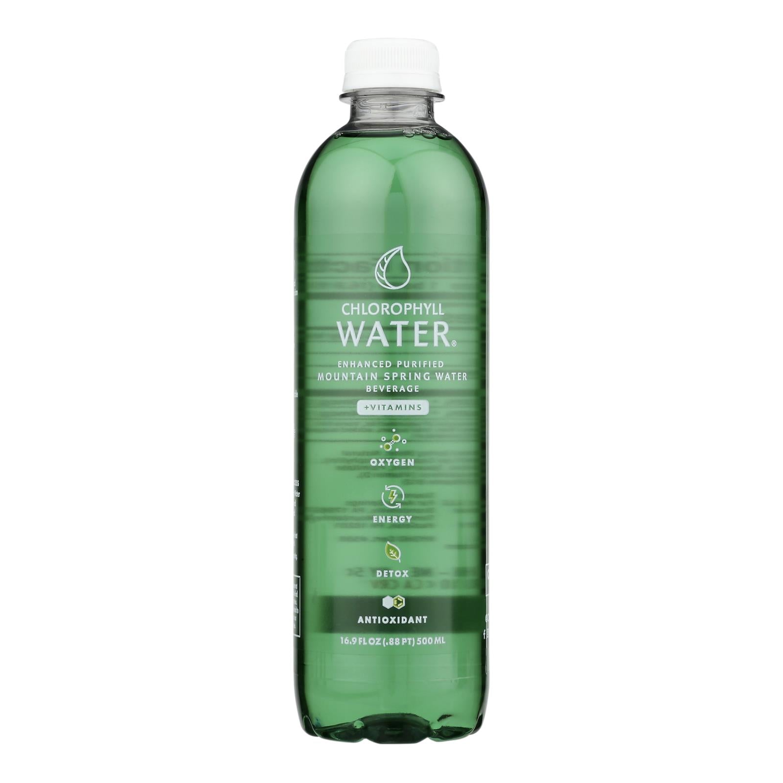 Chlorophyll Water - Water Chlorophyll - Case of 12-16.9 FZ