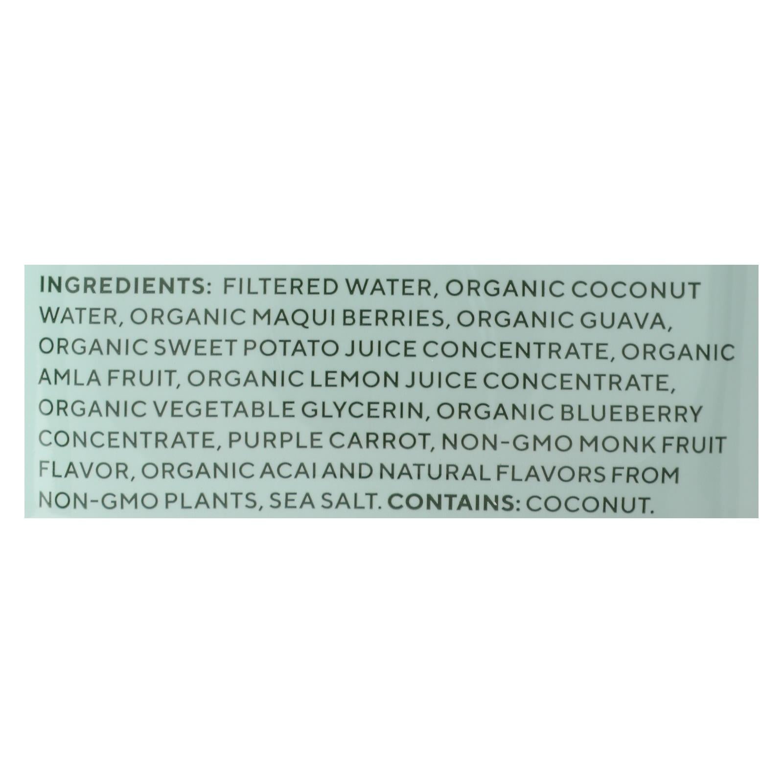 Berri Lyte - Juice Electro Acai - Case of 6 - 1 LTR