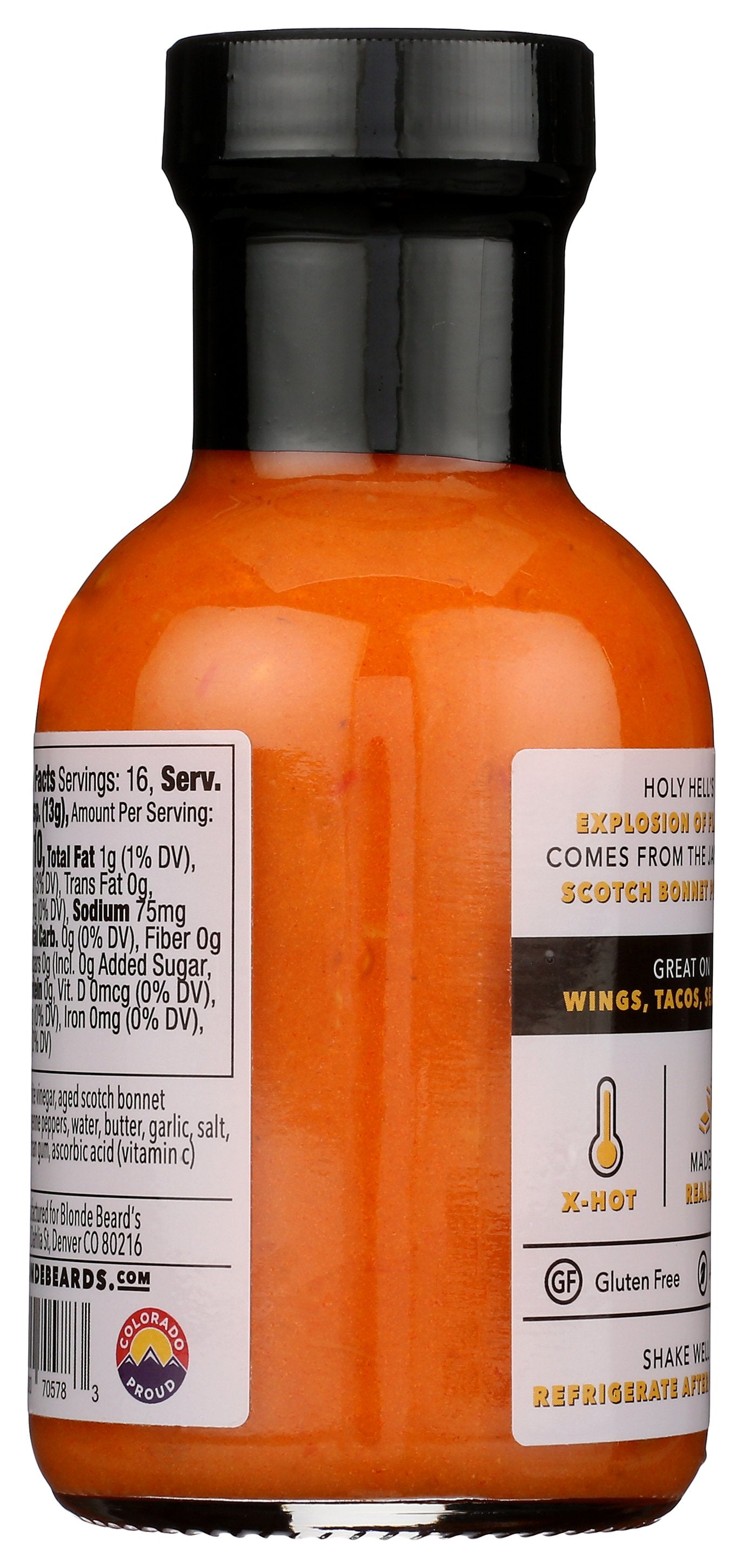 BLONDE BEARDS SAUCE WING HOLY HELL - Case of 12