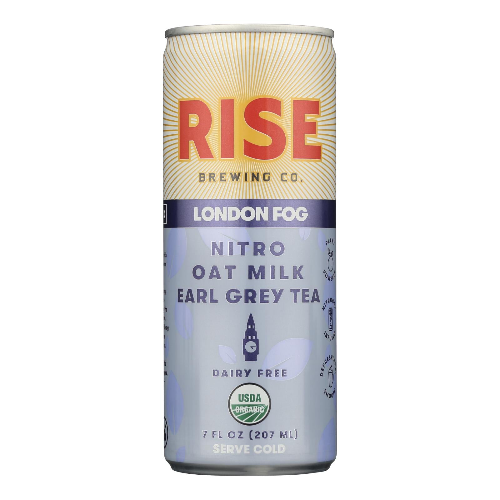 Rise Brewing Co. - Tea Londn Fog Rtd Oat - Case of 12-7 OZ