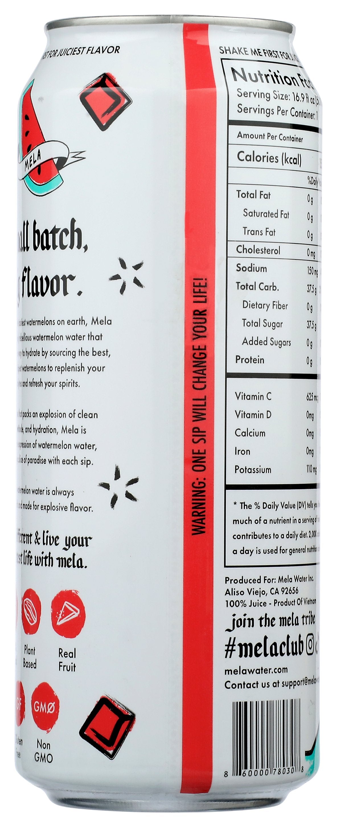 MELA JUICE WATERMELON - Case of 12