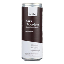 Load image into Gallery viewer, Slate Milk - Milk Aseptic Lf Dark Chocolate - Case Of 12 - 11 Fz