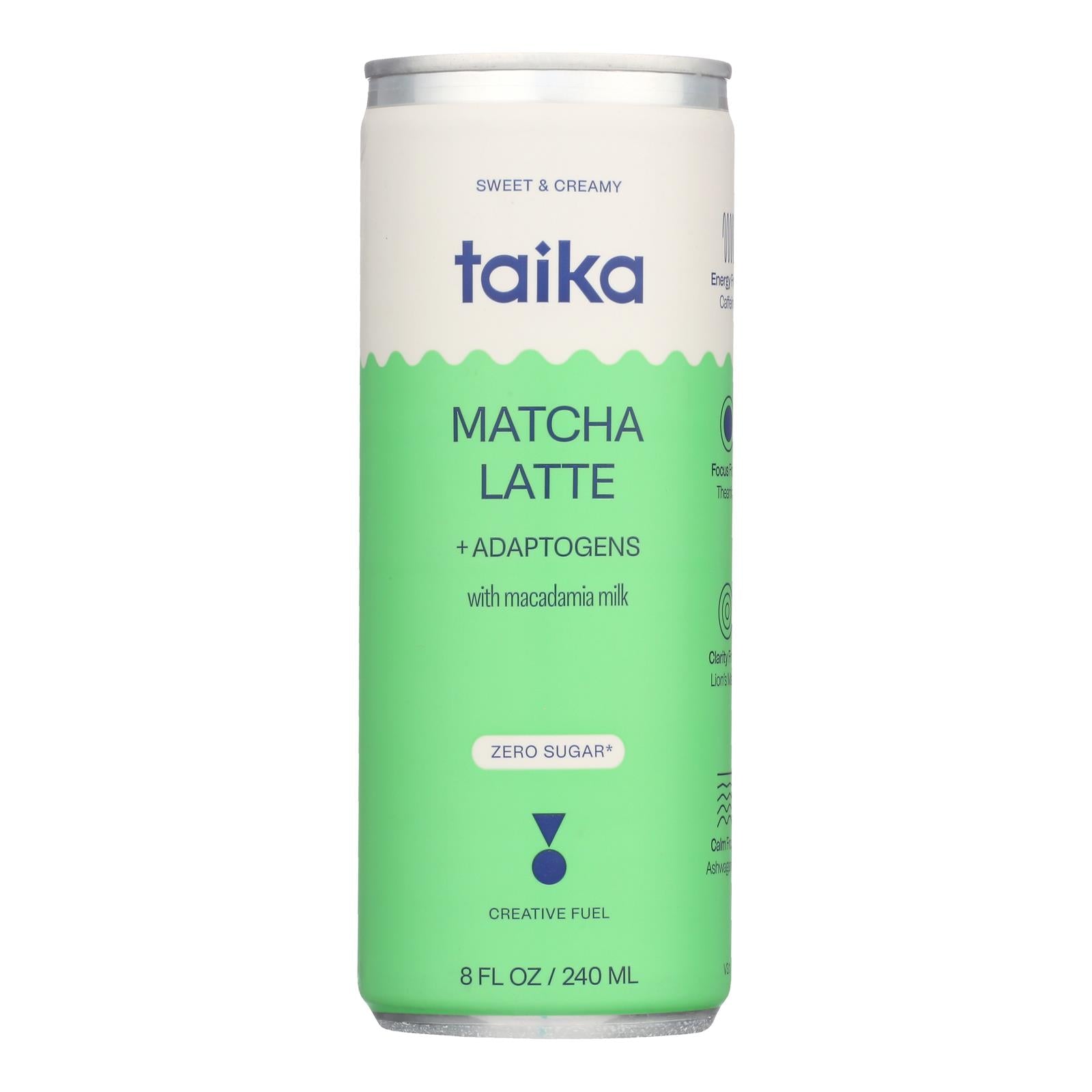 Taika - Coffee Matcha Latte - Case of 12-8 Fluid Ounces