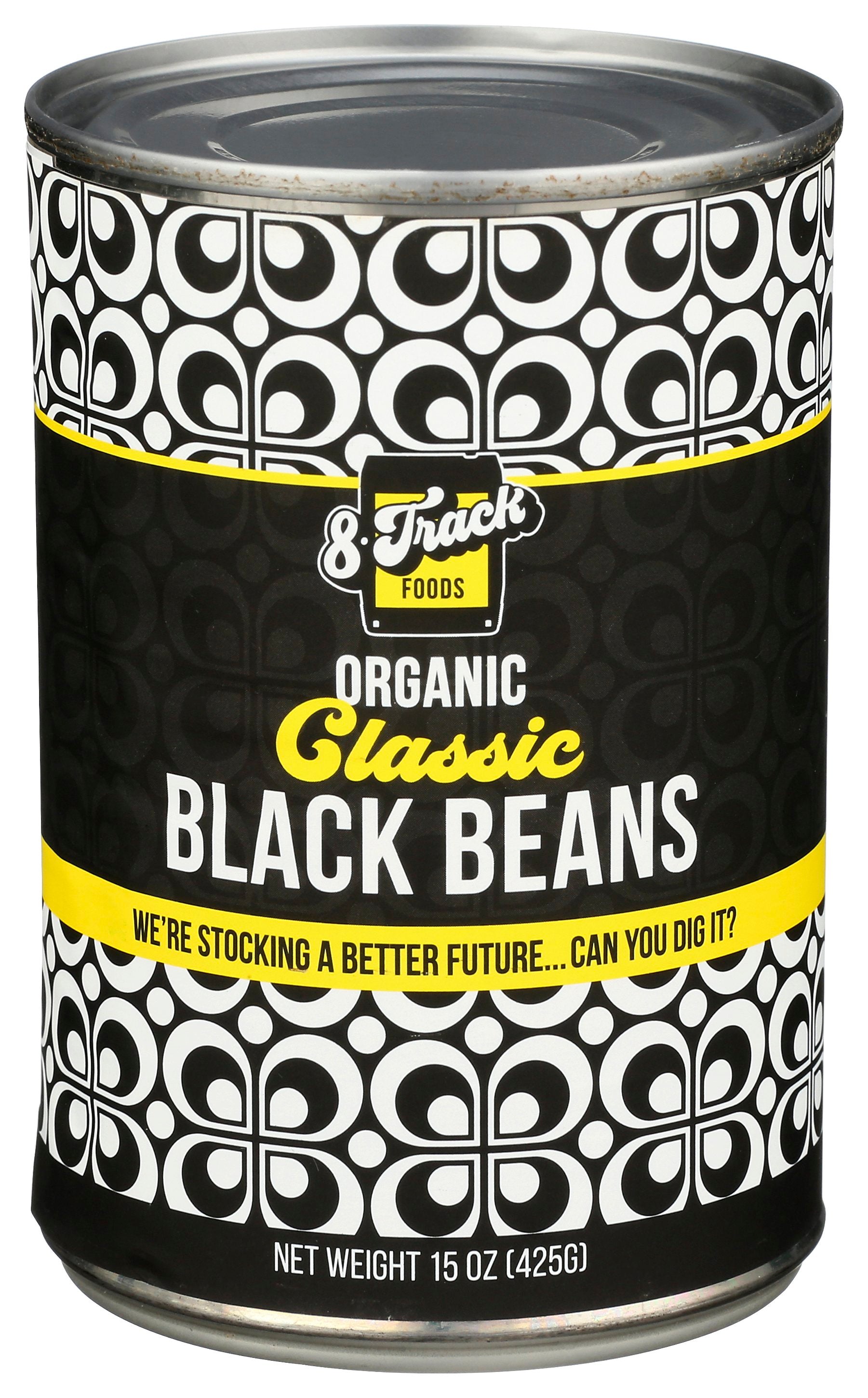 8 TRACK FOODS BLACK BEANS CLASS - Case of 12