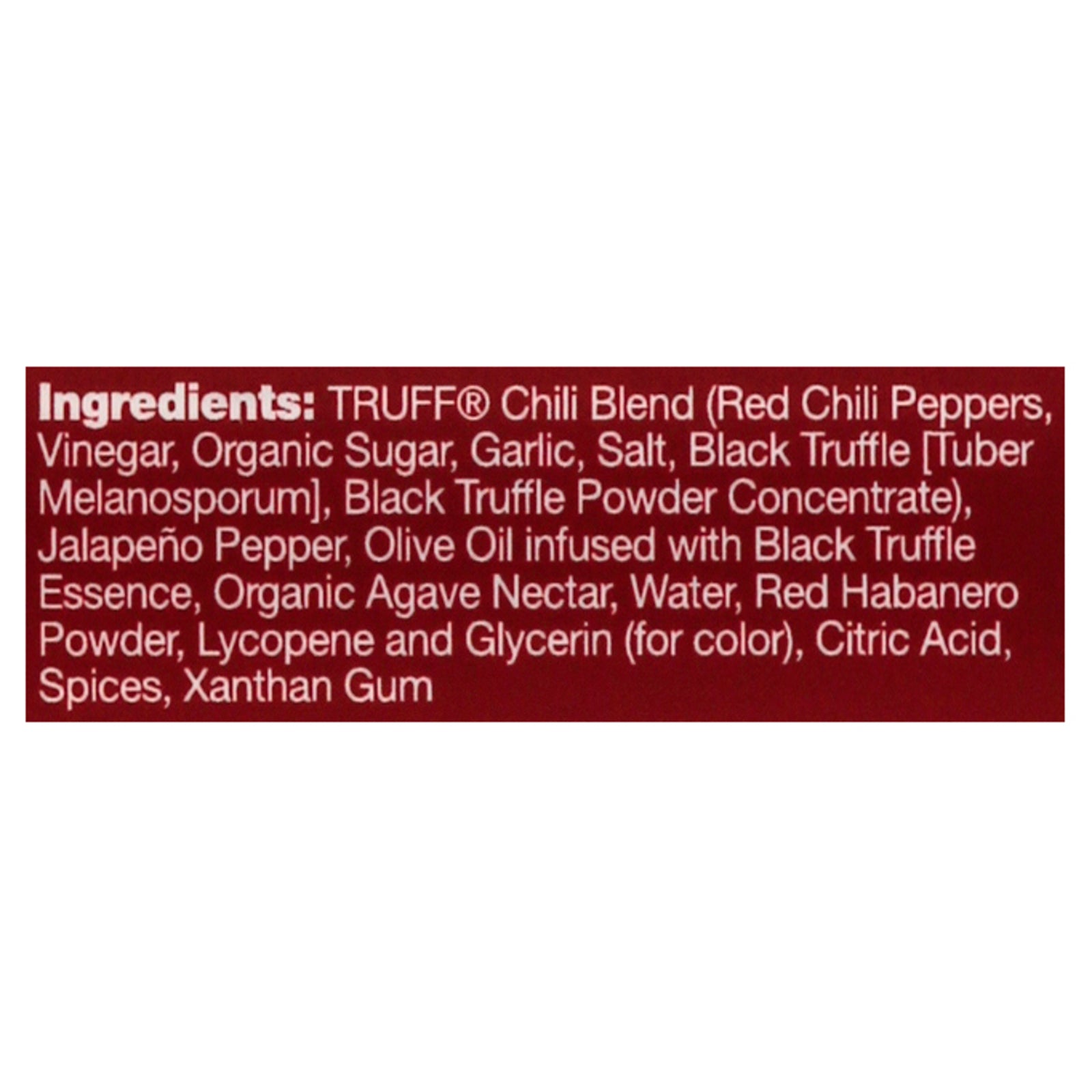 Truff - Hot Sauce Black Trf Htr Mini - Case Of 6-1.5 Oz