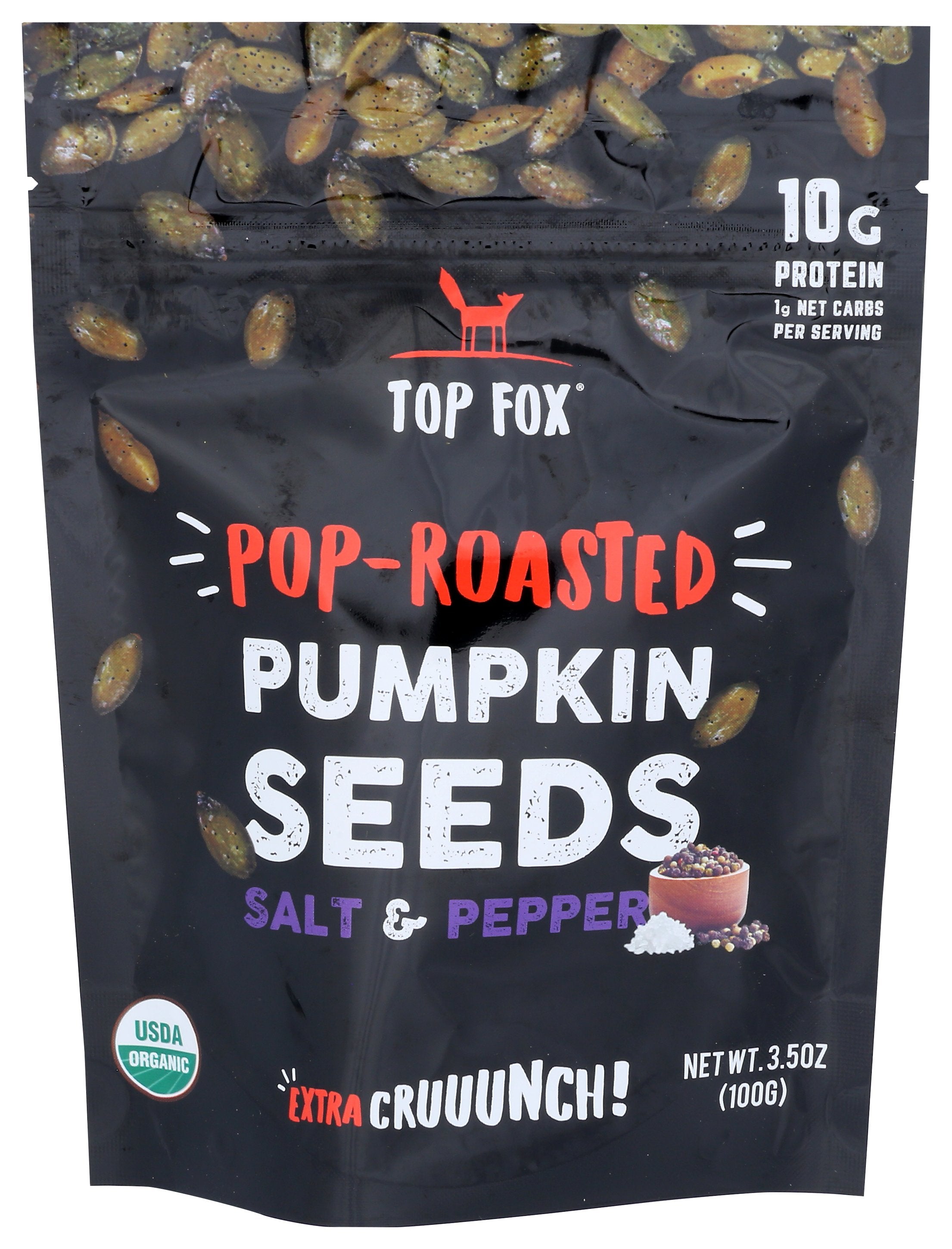 TOP FOX SEEDS PMPKN RSTD SLT PPPR - Case of 6