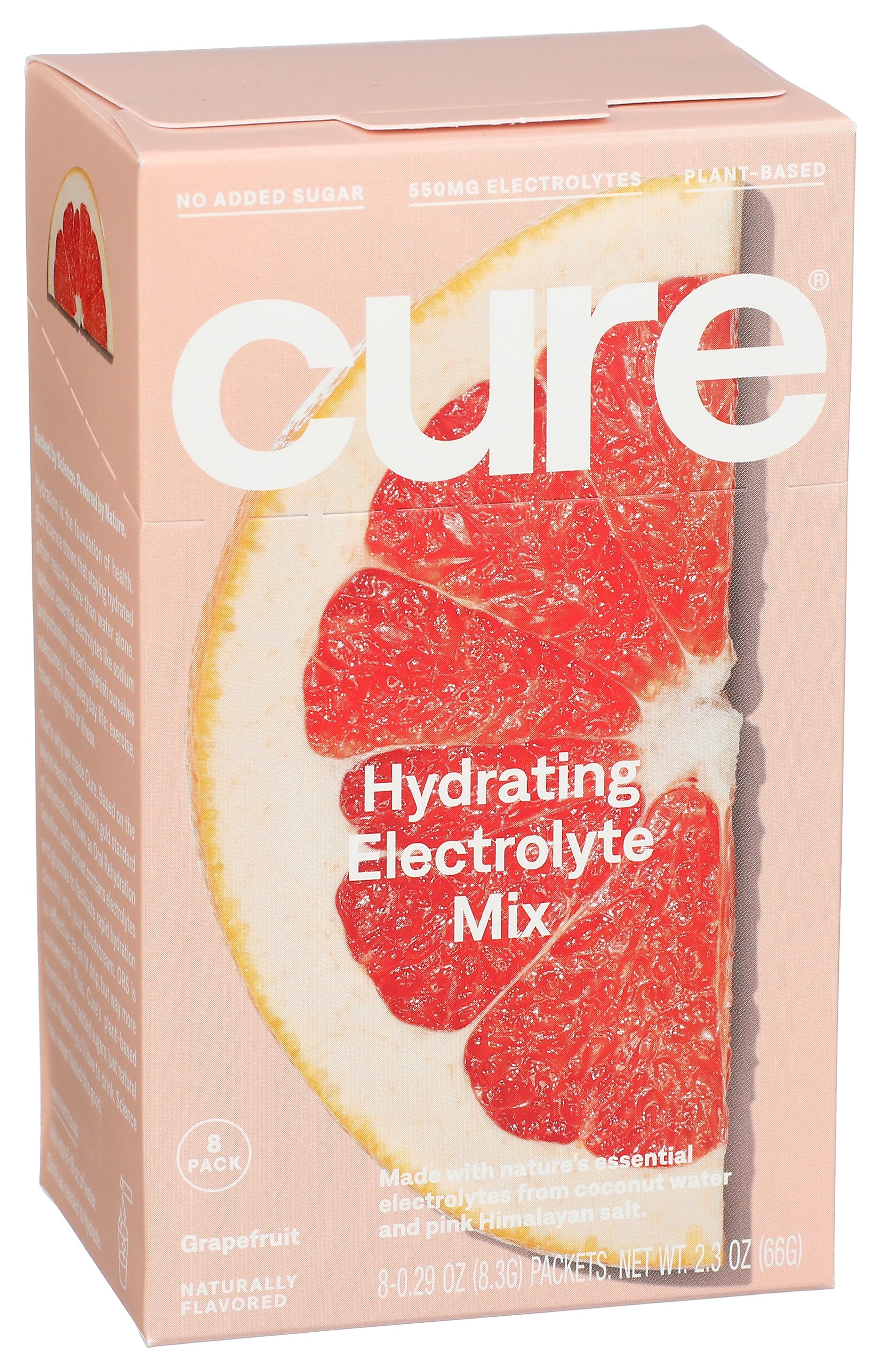 CURE HYDRATION PWDR GRAPEFRUT