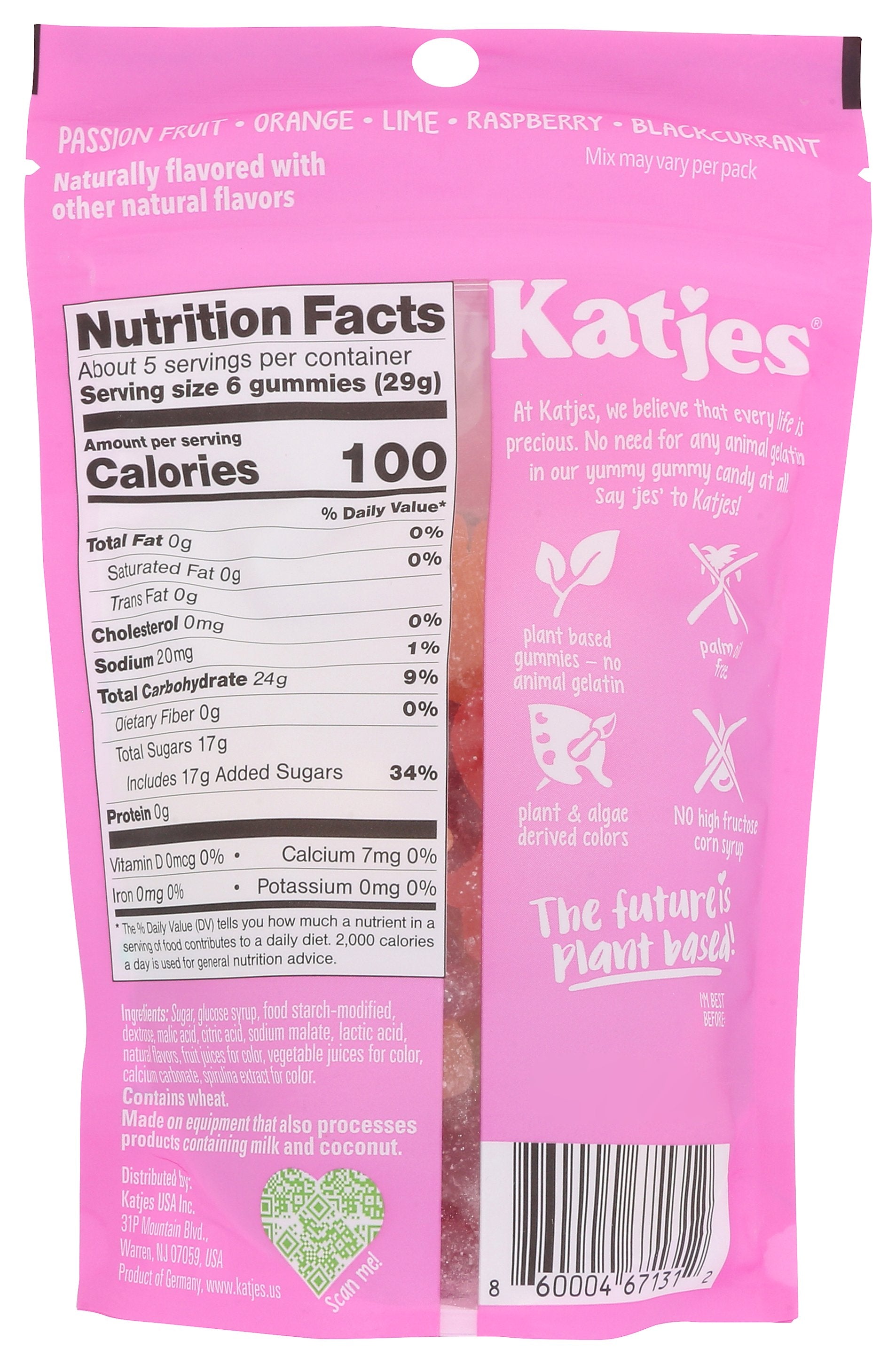KATJES GUMMIES SOUR - Case of 15