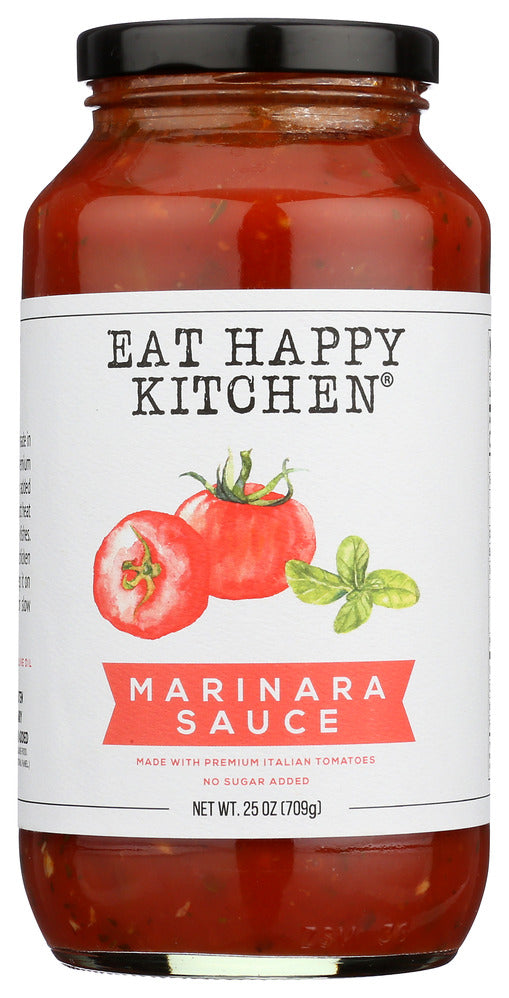 Eat Happy Kitchen Sauce Marinara - Case of 6 - 25 oz