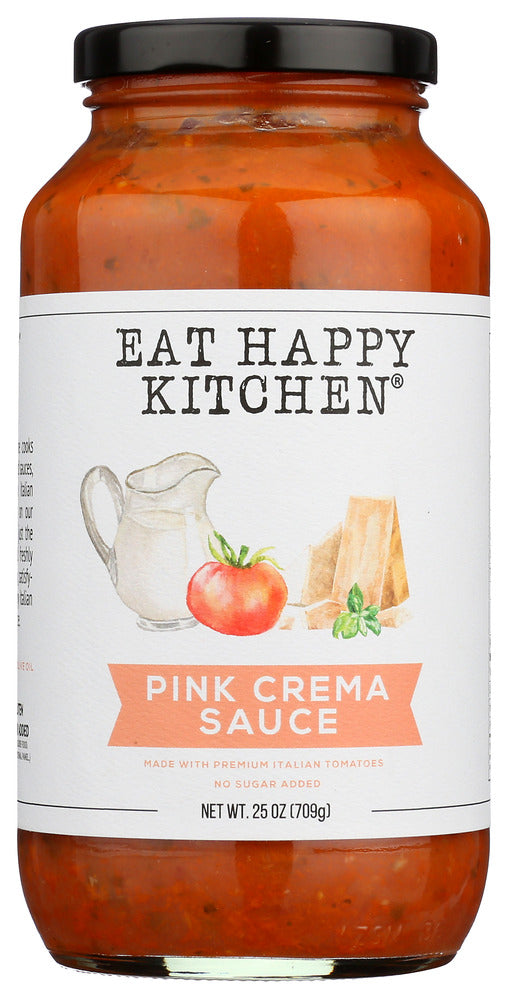 Eat Happy Kitchen Sauce Pink Crema - Case of 6 - 25 OZ