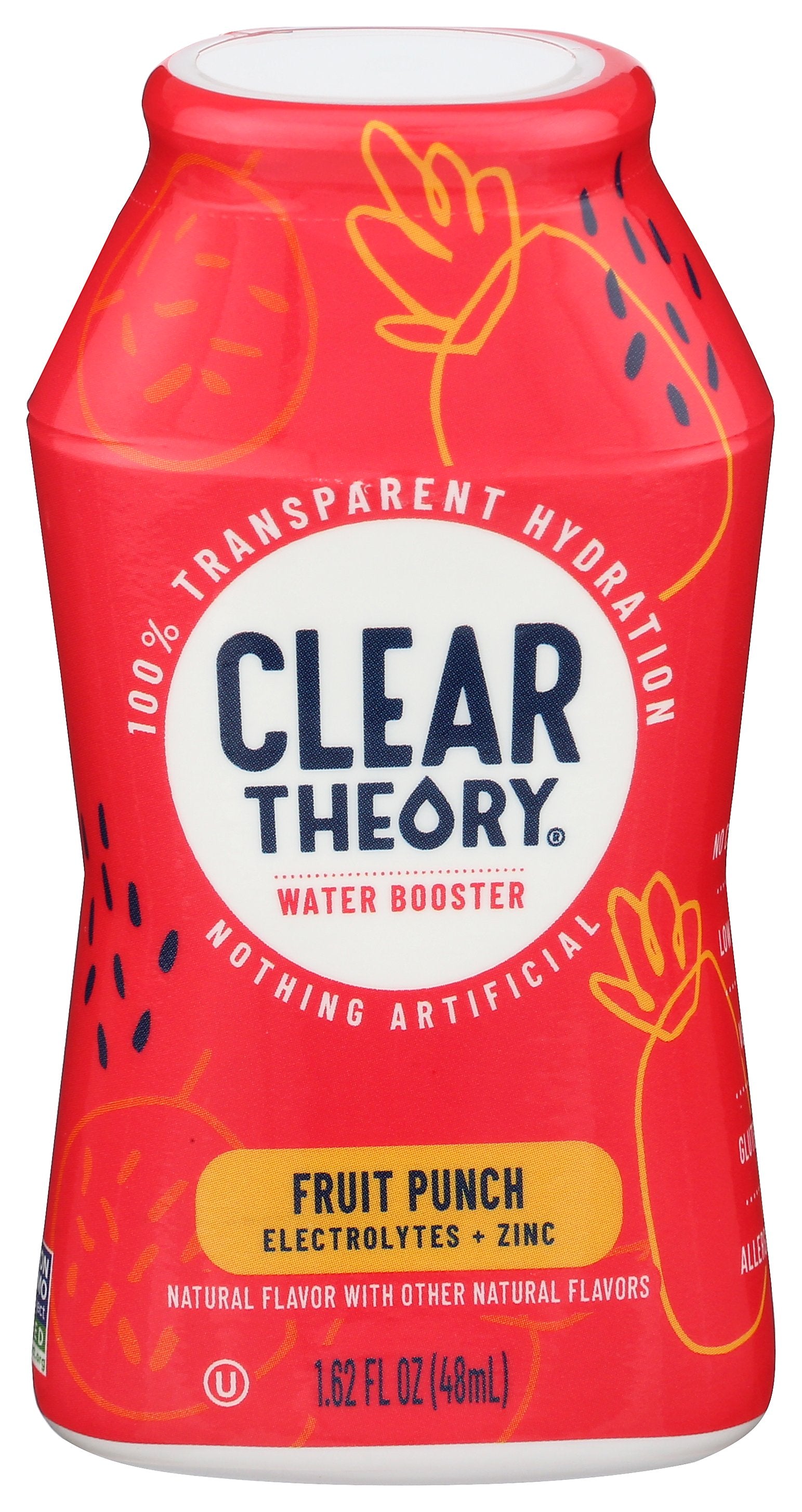 CLEAR THEORY WATER ENHANCE FRUIT PUNCH - Case of 12