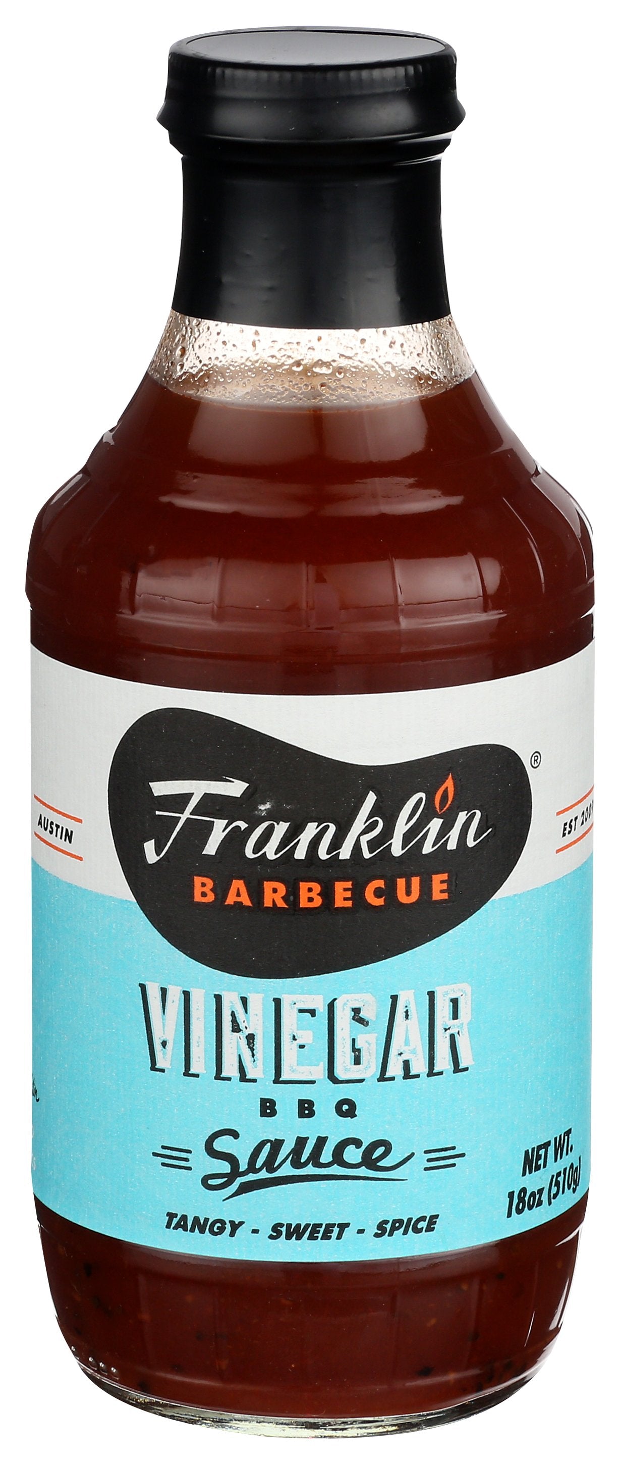 FRANKLIN BBQ SAUCE BBQ VINEGAR - Case of 6