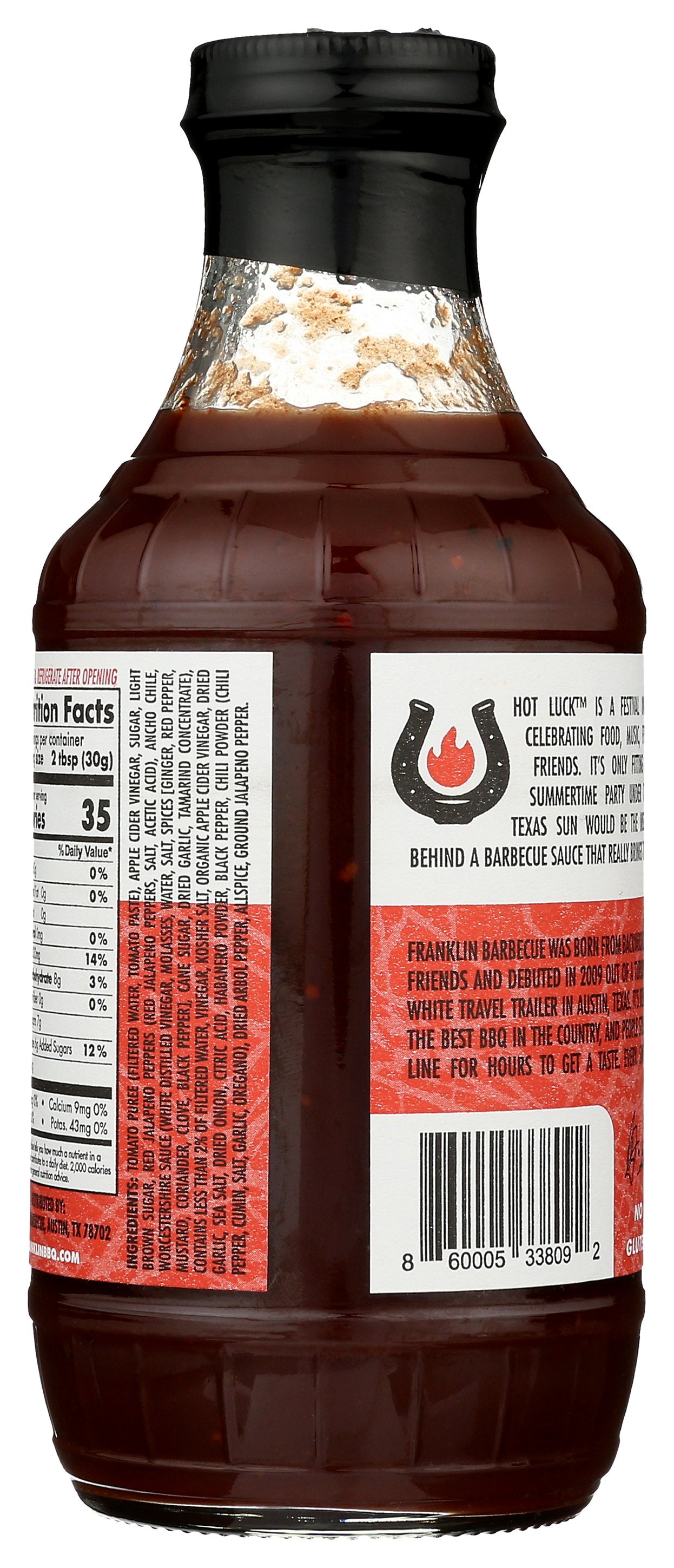 FRANKLIN BBQ SAUCE BBQ SPICY - Case of 6