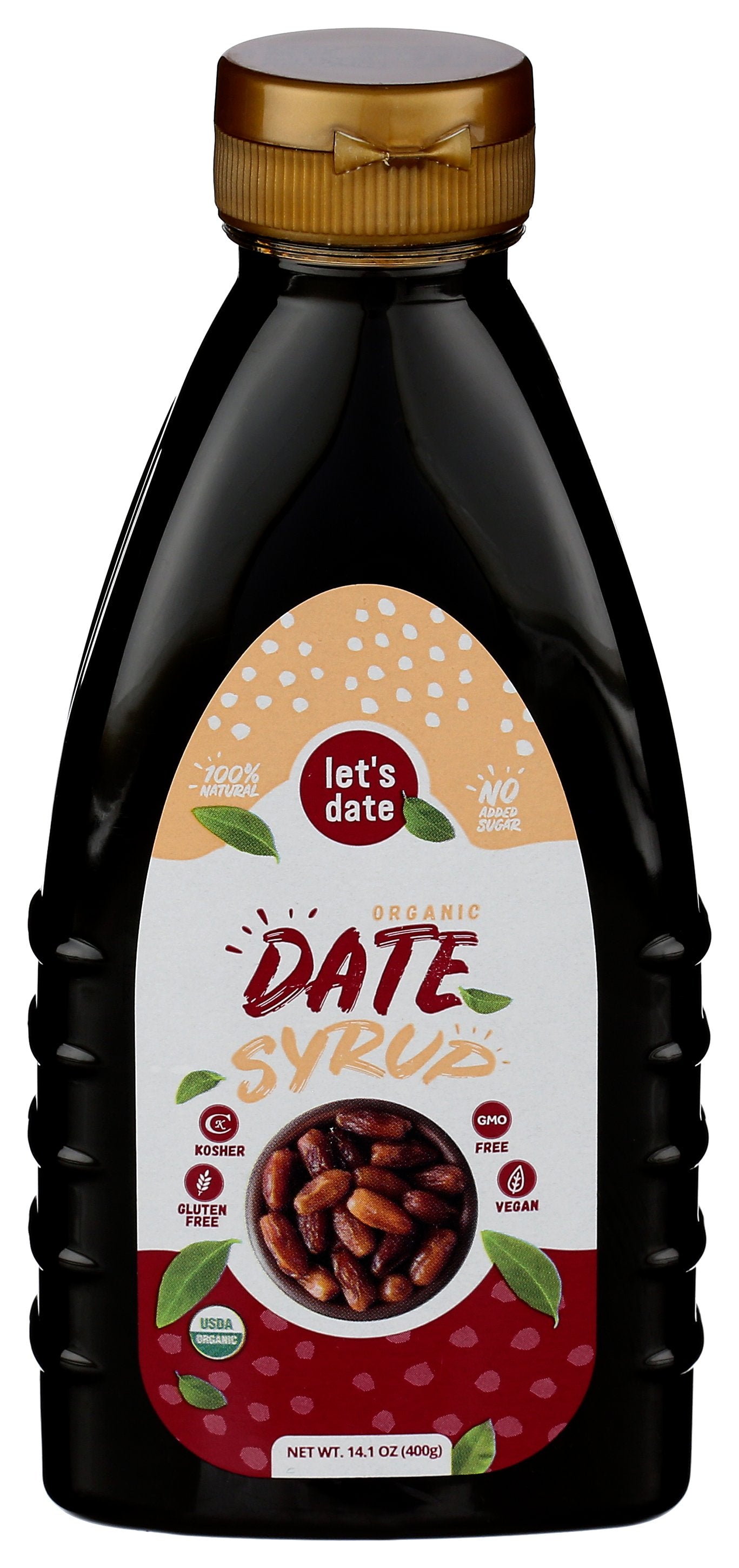 LETS DATE SYRUP DATE ORGANIC - Case of 6
