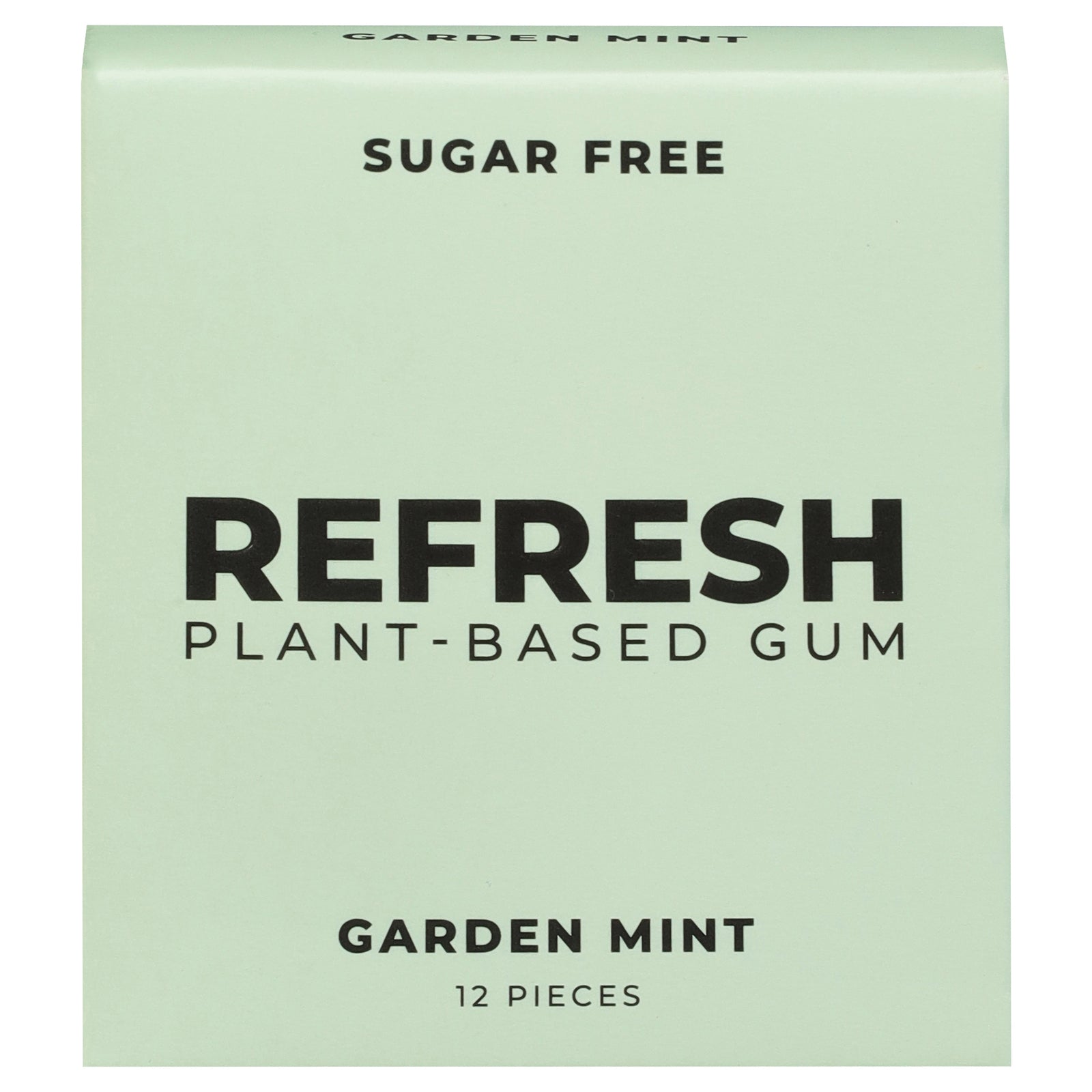 Refresh Gum - Gum Garden Mint - Case of 12-12 Count