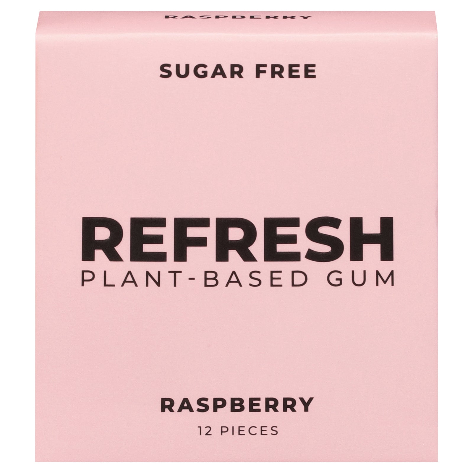 Refresh Gum - Gum Raspberry - Case of 12-12 Count