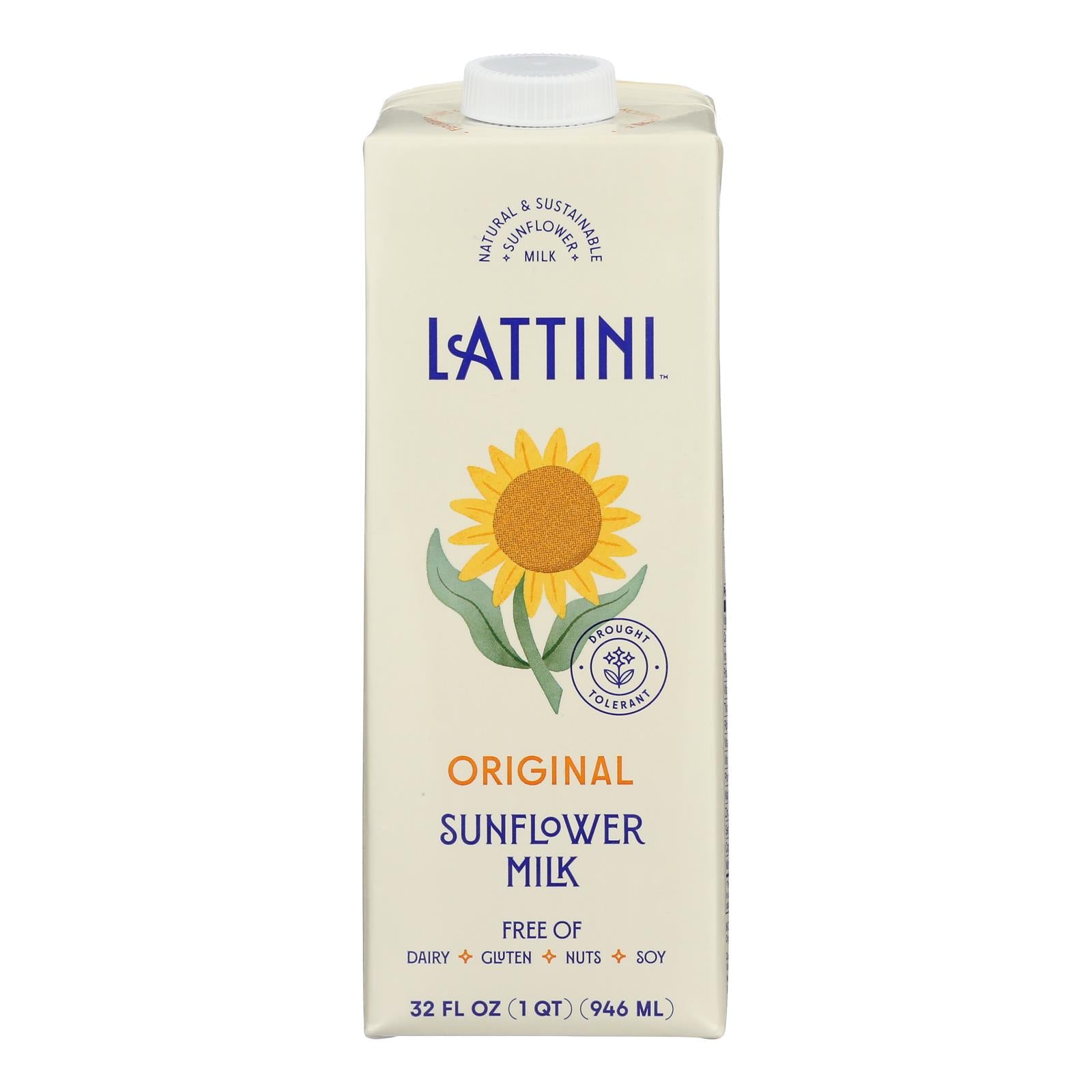 Lattini - Milk Original Sunflower - Case of 6-32 Fluid Ounces