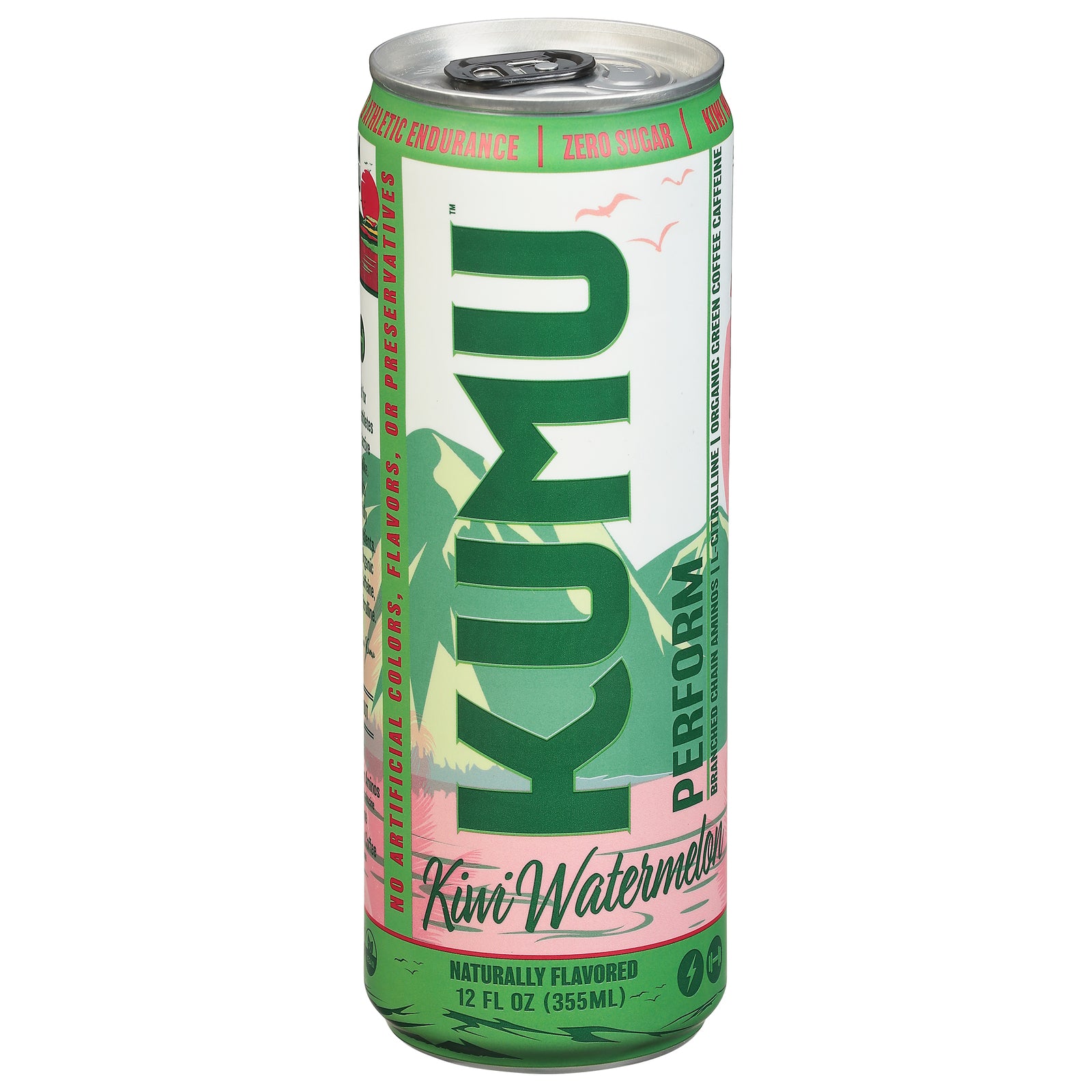 Kumu - Perform Sparkling Kiwi Wtrmln - Case Of 12-12 Fz