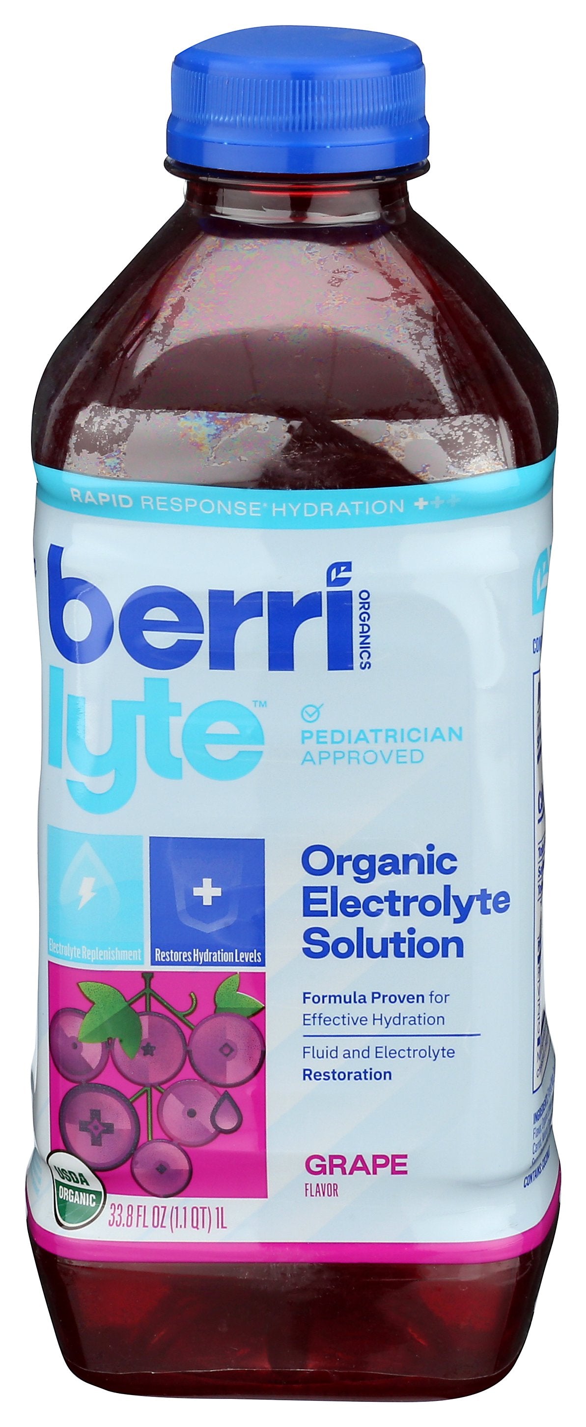 BERRI LYTE ELECTROLYTE GRAPE - Case of 6