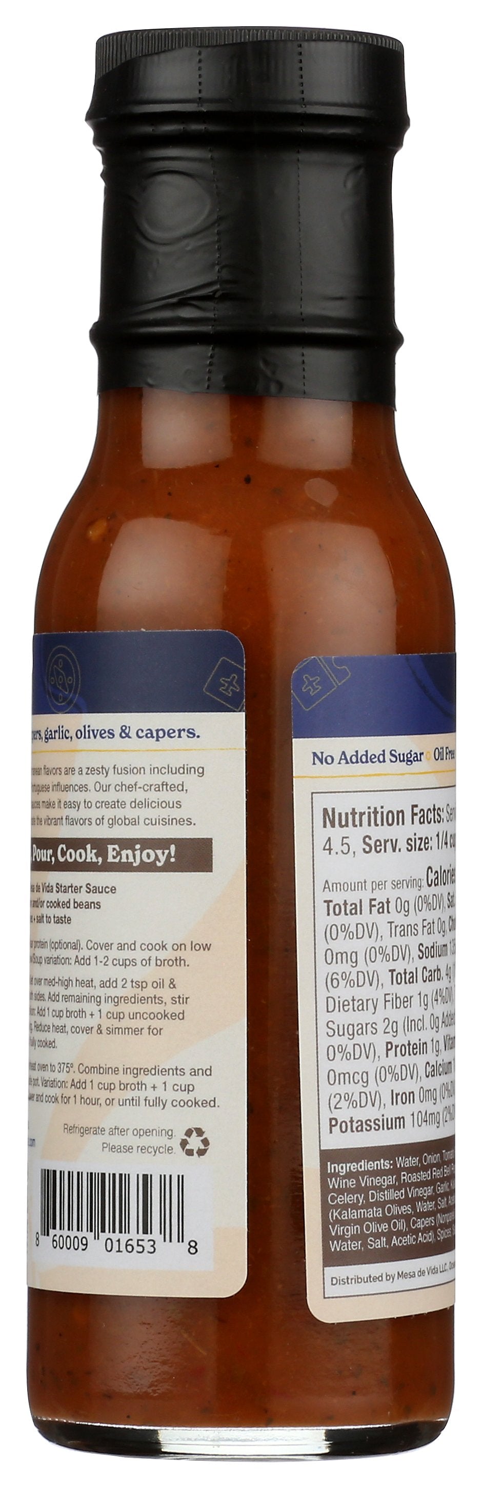 MESA DE VIDA SAUCE MEDITERRANEAN STRT - Case of 6