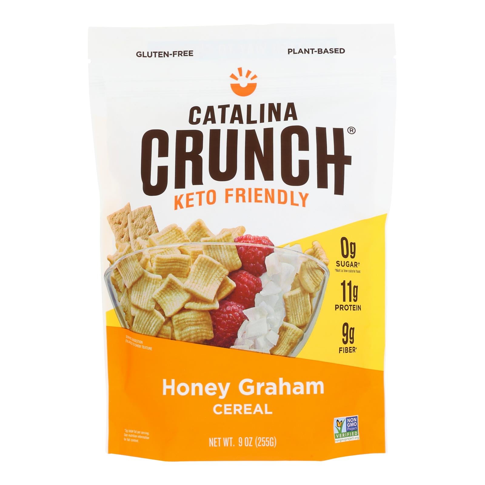 Catalina Crunch - Cereal Honey Graham - Case of 6-9 ounces