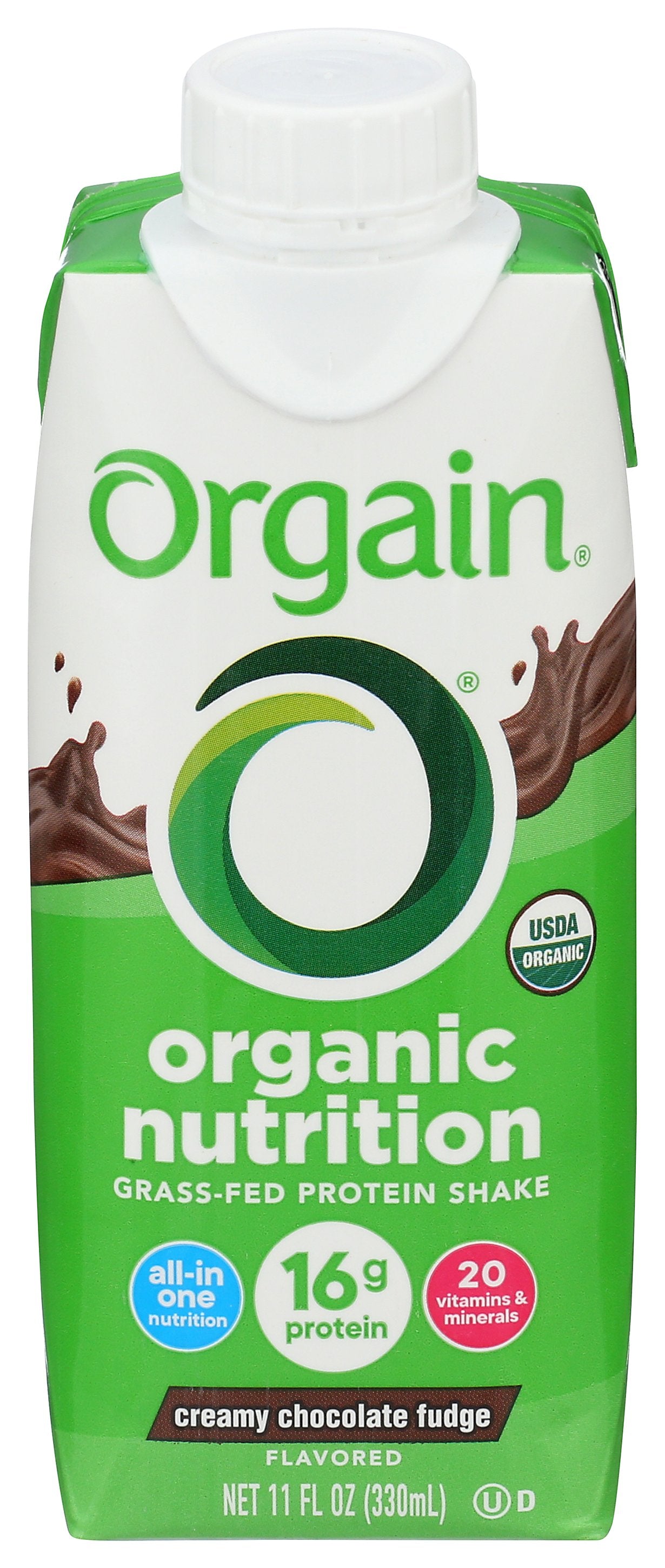 ORGAIN PROTEIN RTD CHOCLTE ORG - Case of 12