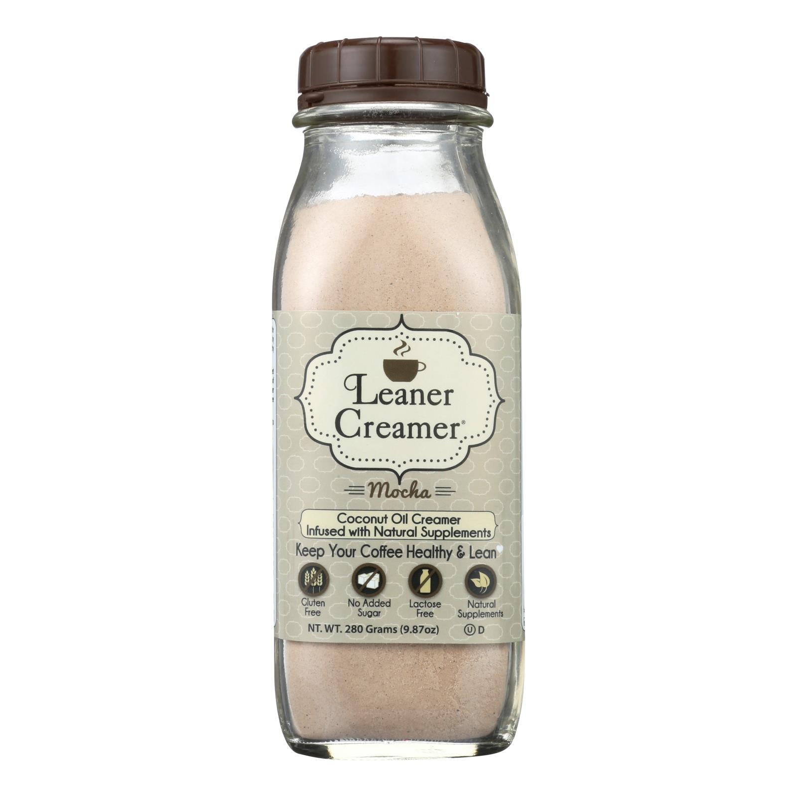 Leaner Creamer - Creamer Mocha - Case Of 6 - 9.87 Oz