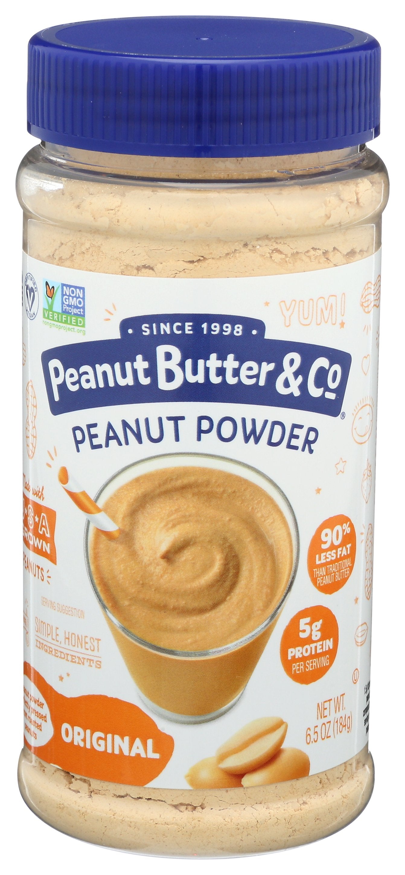 PEANUT BUTTER & CO PEANUT BTR PWDR ORIGINAL - Case of 6