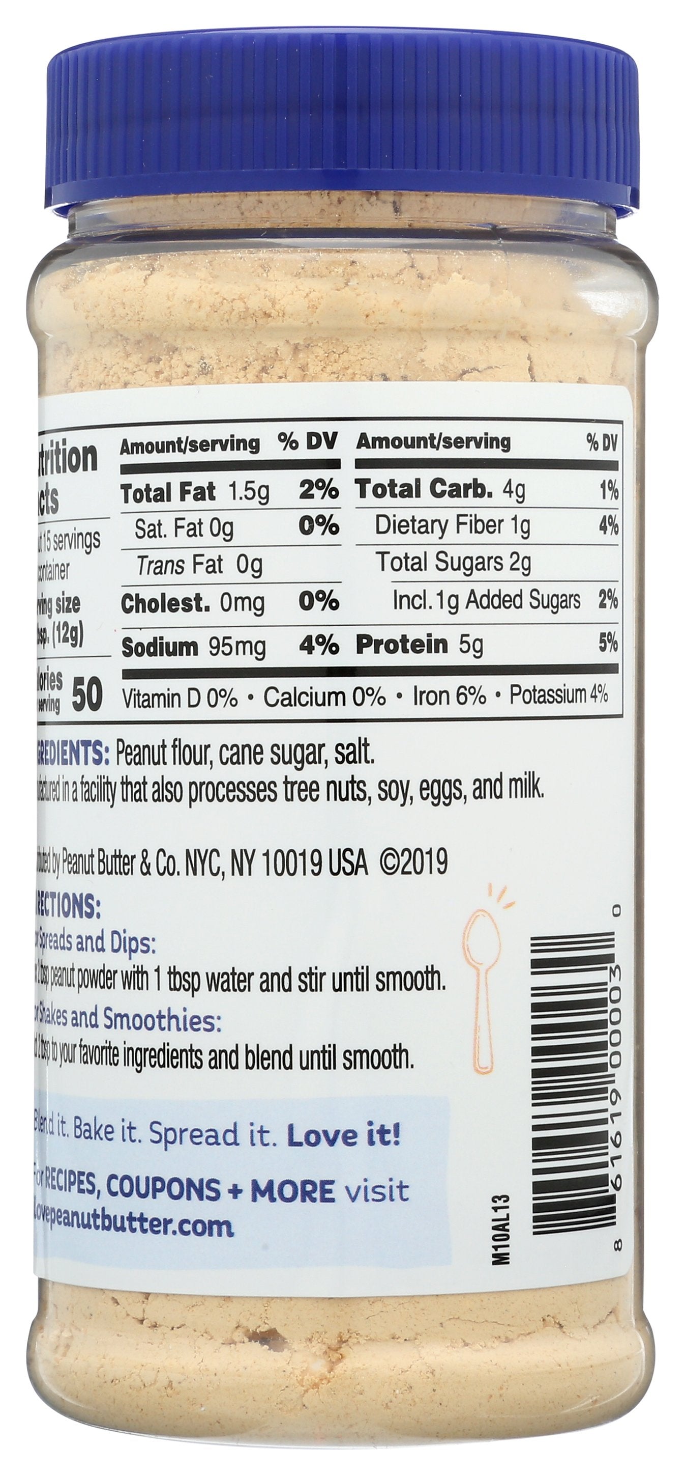 PEANUT BUTTER & CO PEANUT BTR PWDR ORIGINAL - Case of 6