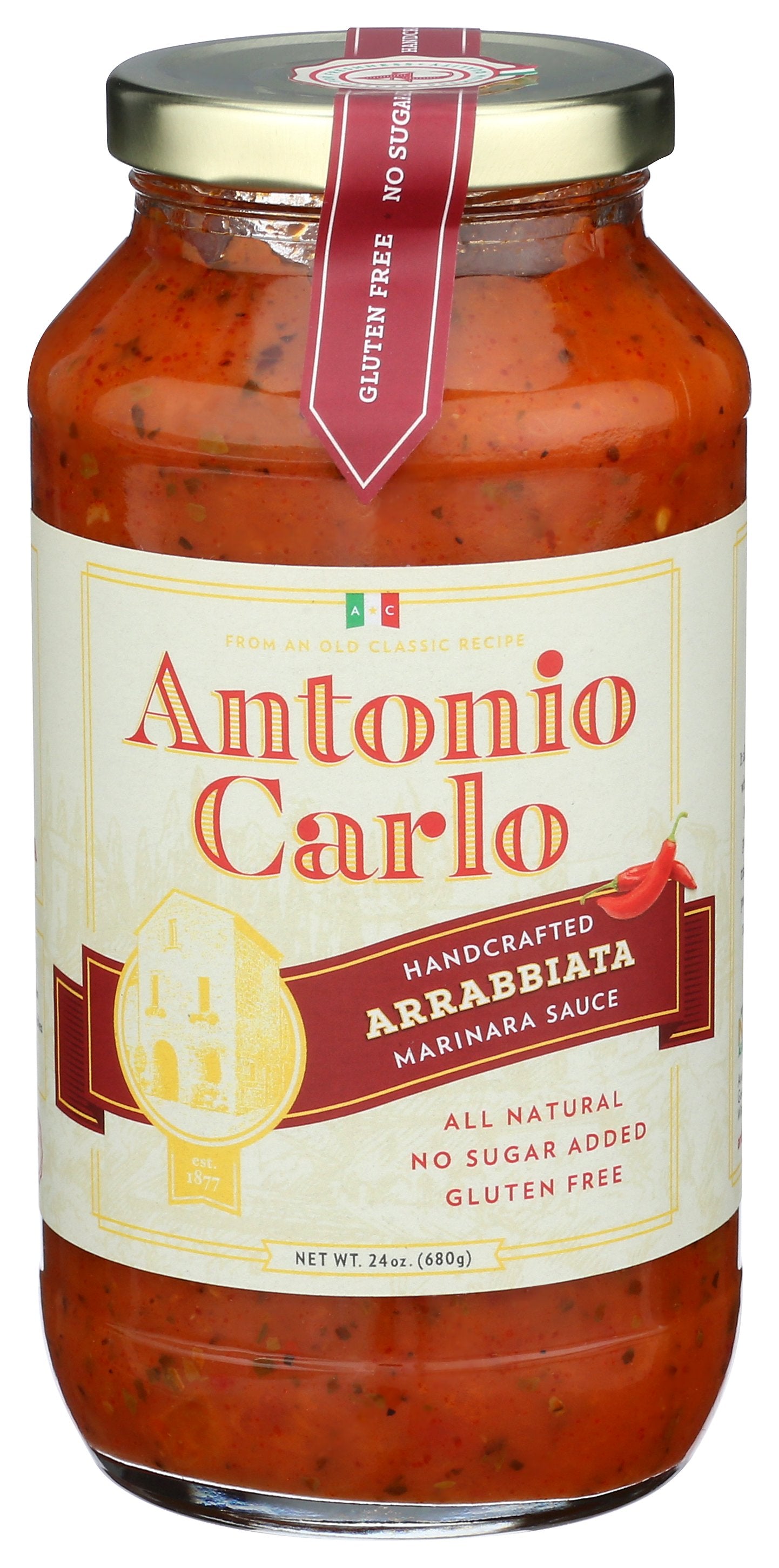 ANTONIO CARLO GOURMET SAU SAUCE  ARRABBIATA - Case of 6