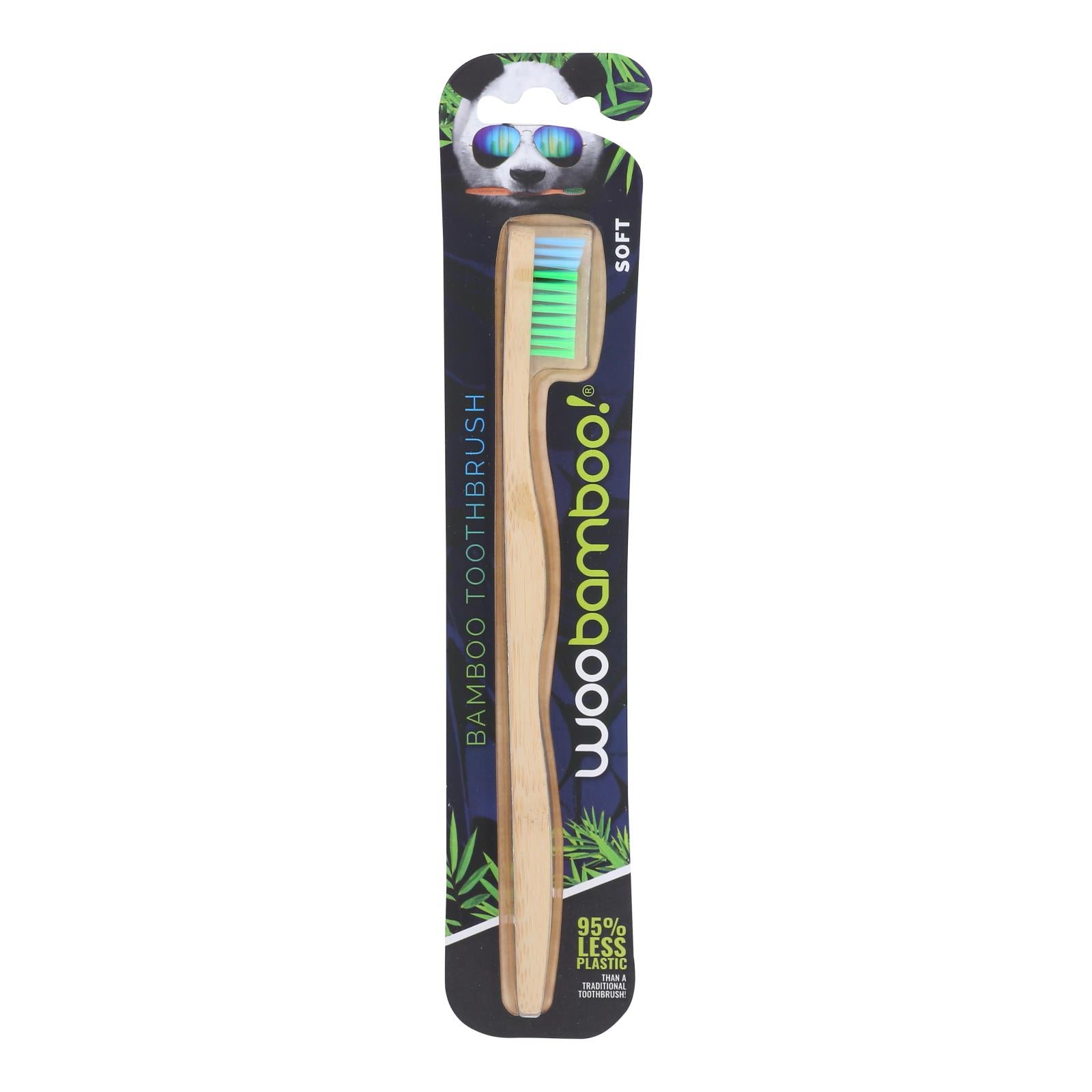 Woobamboo! Adult Soft Toothbrushes  - Case Of 6 - Ct