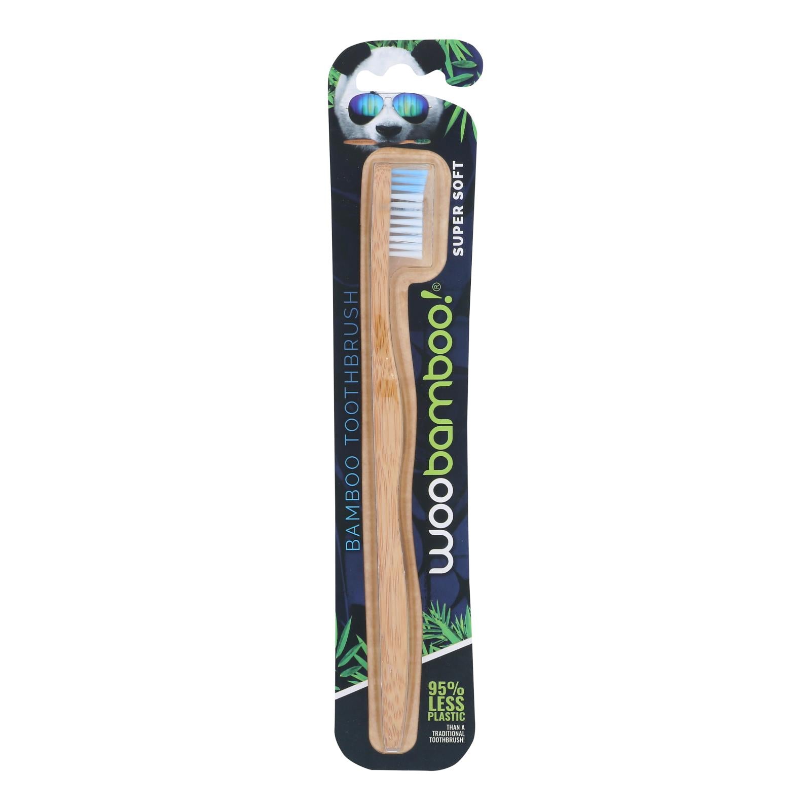 Woobamboo! Adult Super Soft Toothbrushes  - Case Of 6 - Ct