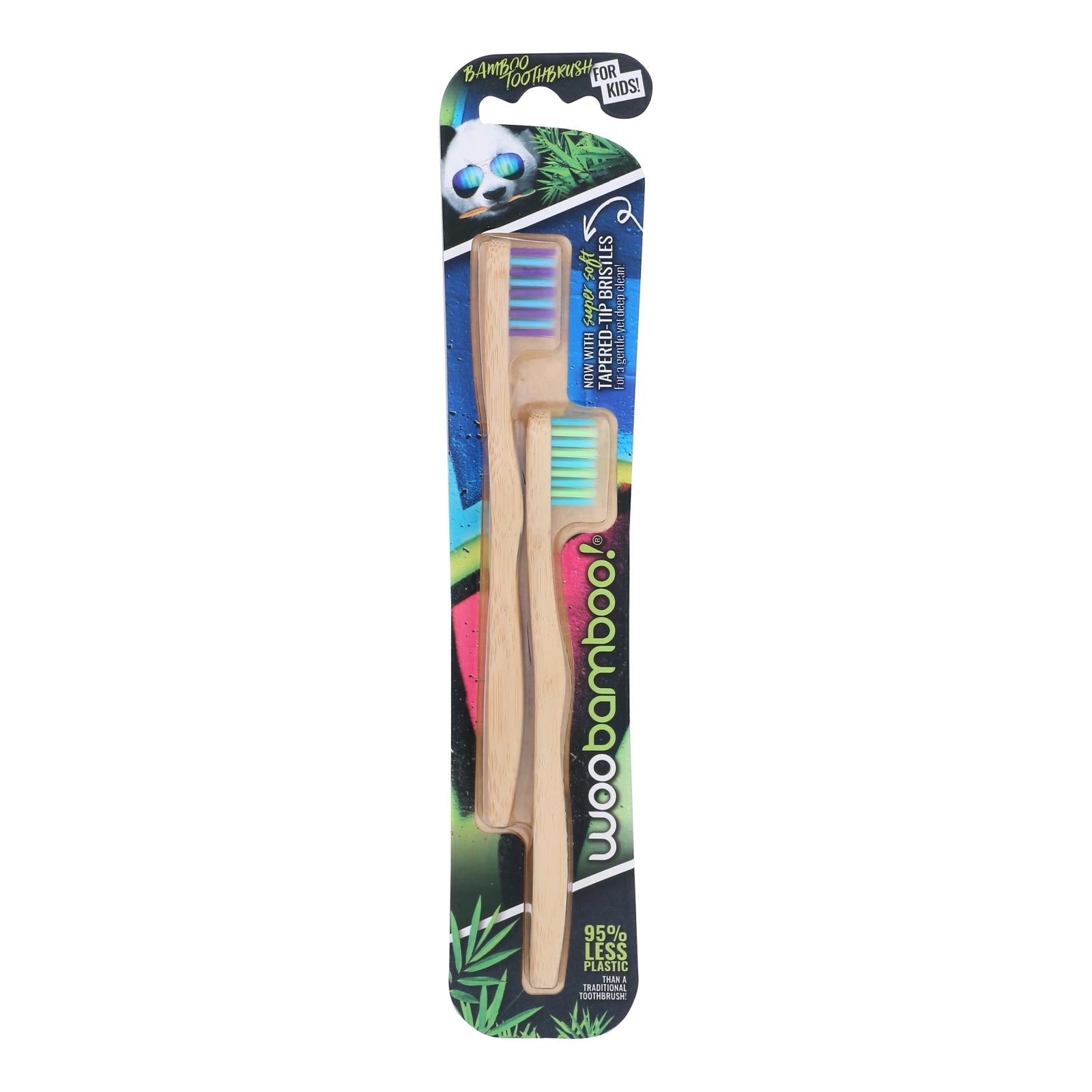 Woobamboo! Kids Sprout Toothbrush  - Case Of 6 - 2 Ct