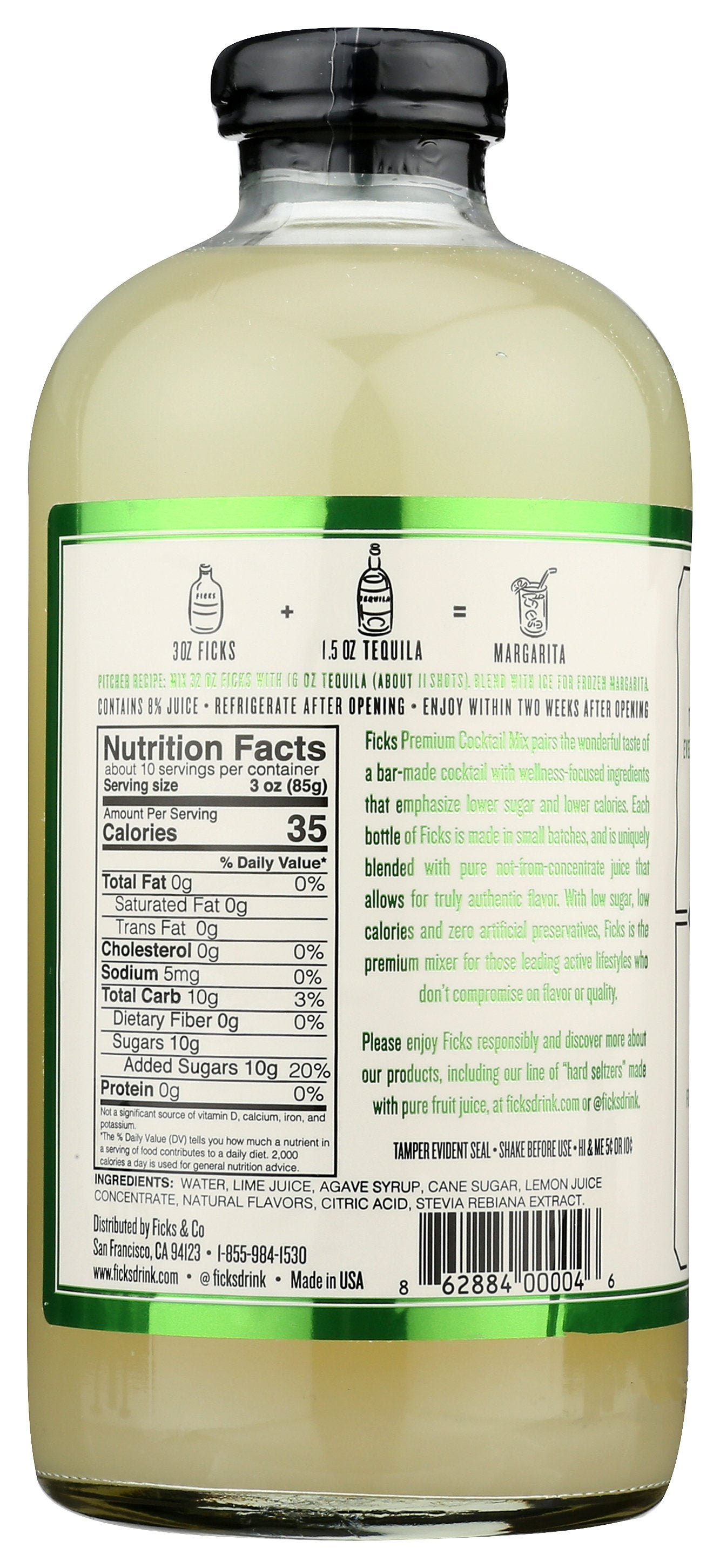 FICKS MIX CCKTL MARGARITA - Case of 6