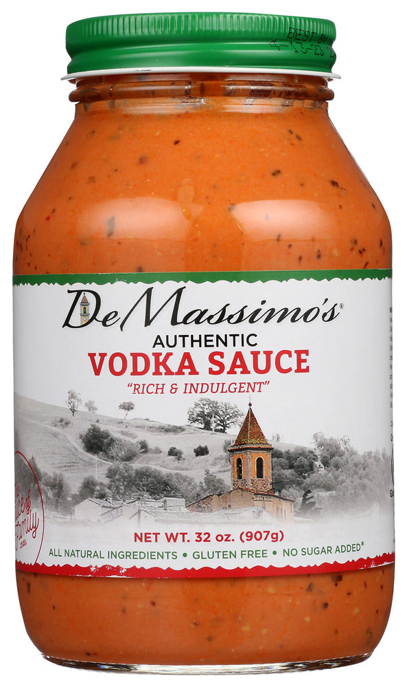 De Massimos Sauce Vodka Authentic - Case of 6 - 32 OZ
