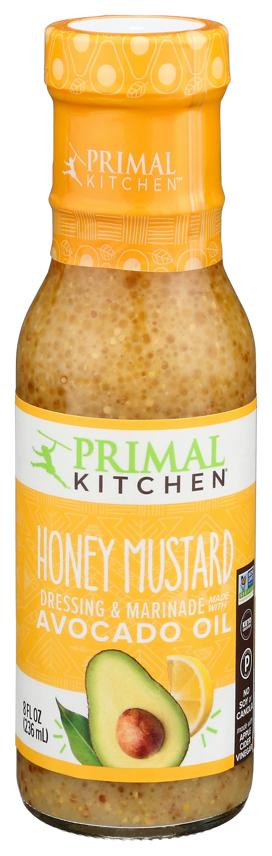 PRIMAL KITCHEN DRSSNG HNY MSTRD VINGRT - Case of 6