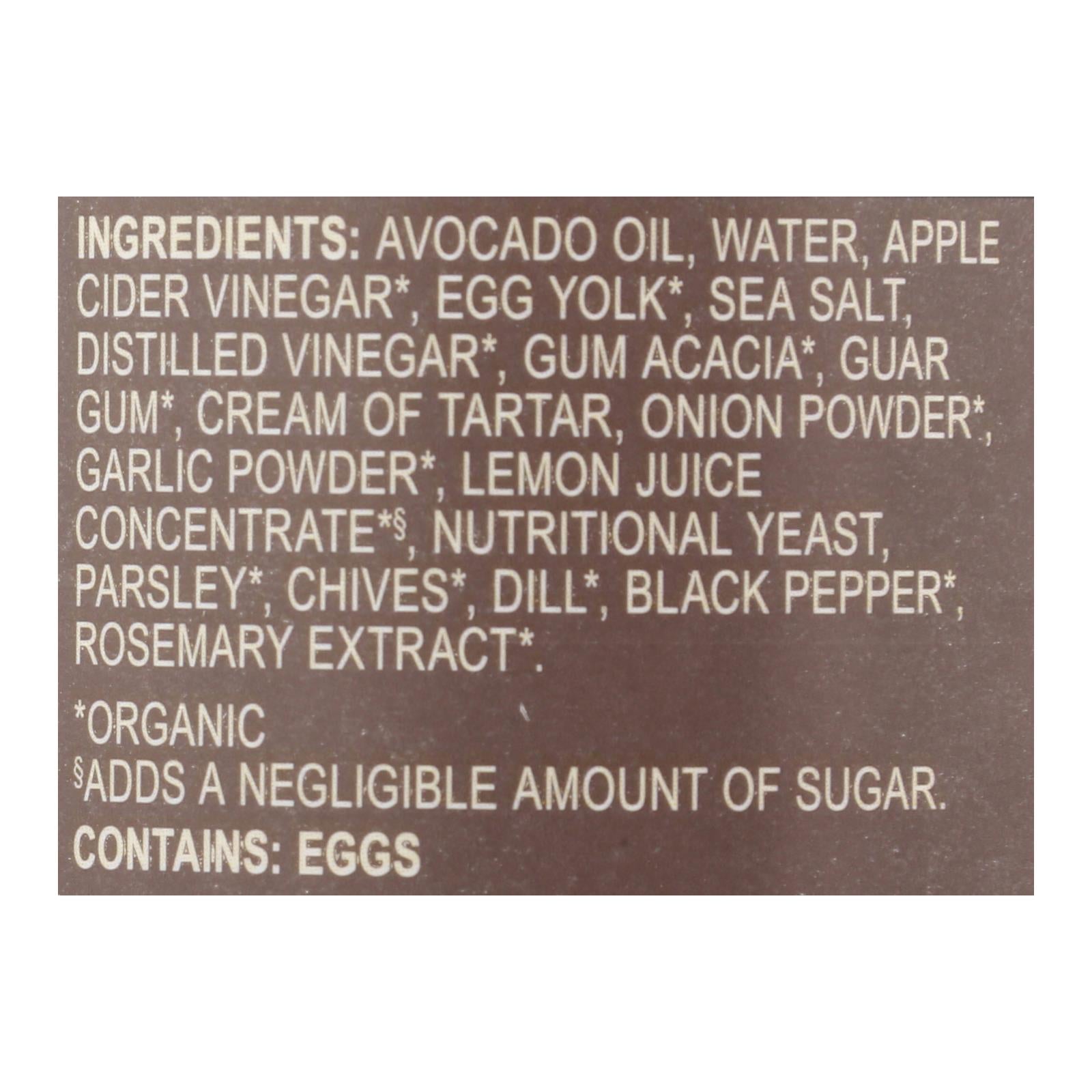 Primal Kitchen Dressing Ranch  - Case of 6 - 8 FZ