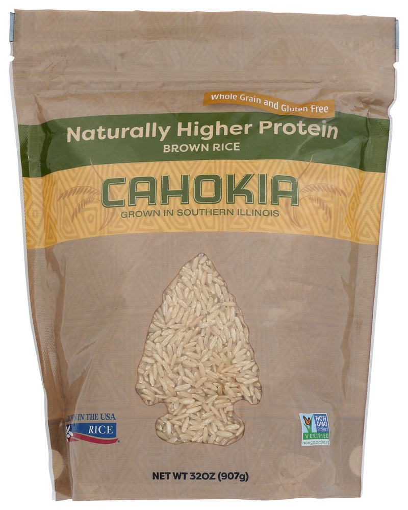 Cahokia Rice Brown - Count of 6 - 32oz