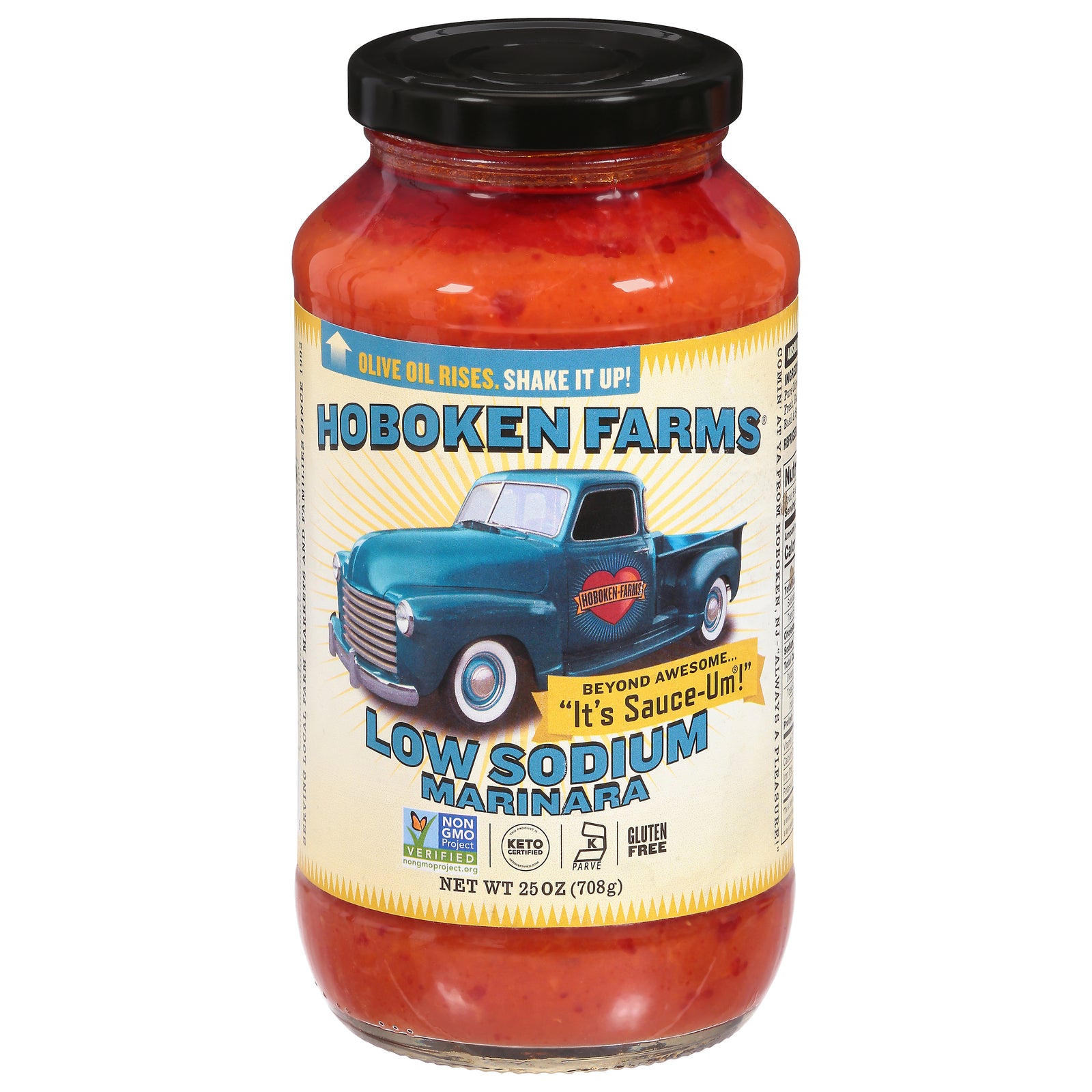 Hoboken Farms - Pasta Sauce Low Sodium - Case of 6-25 OZ