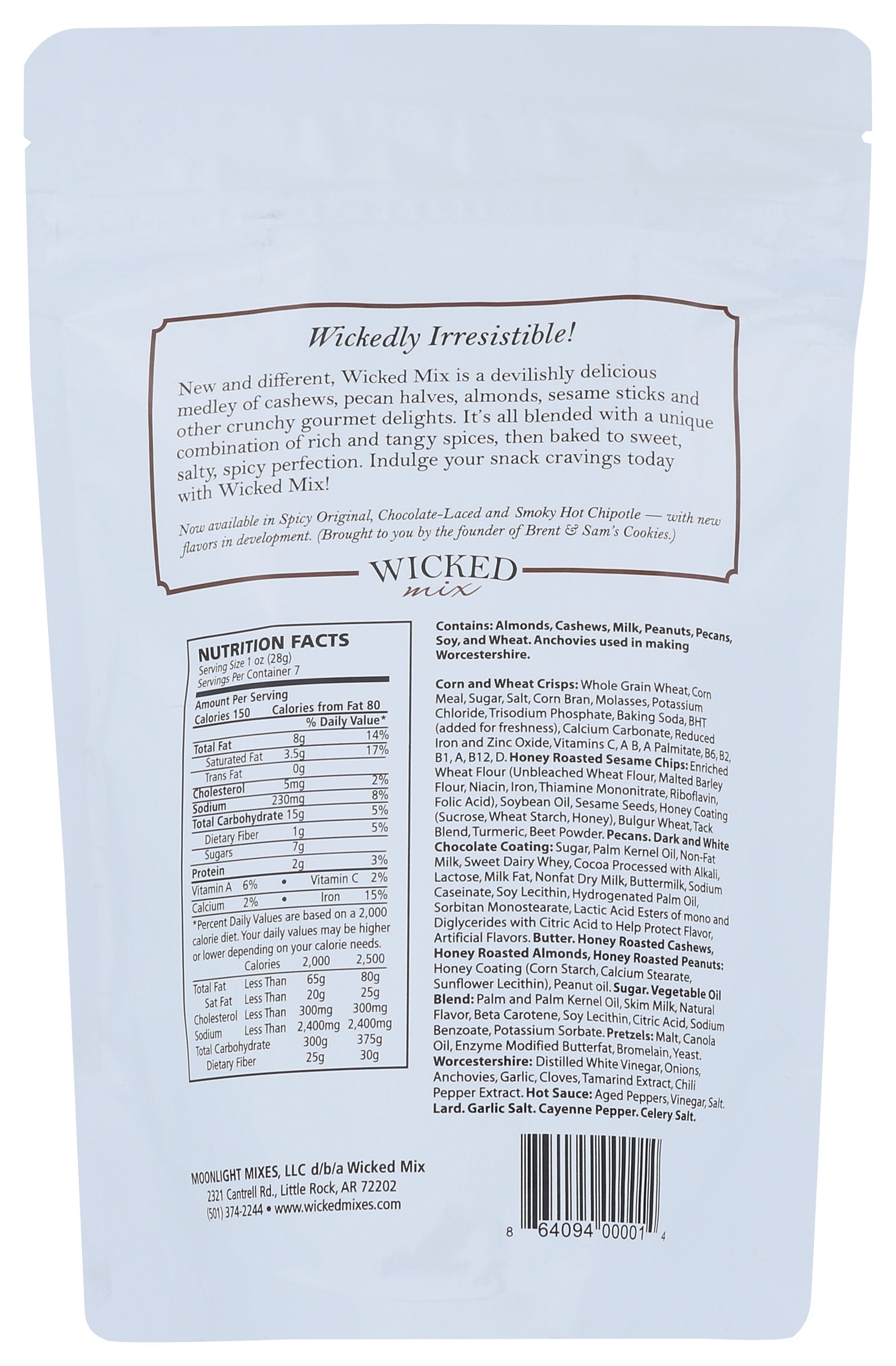 WICKED MIX MIX CHOCALTE LACED - Case of 6