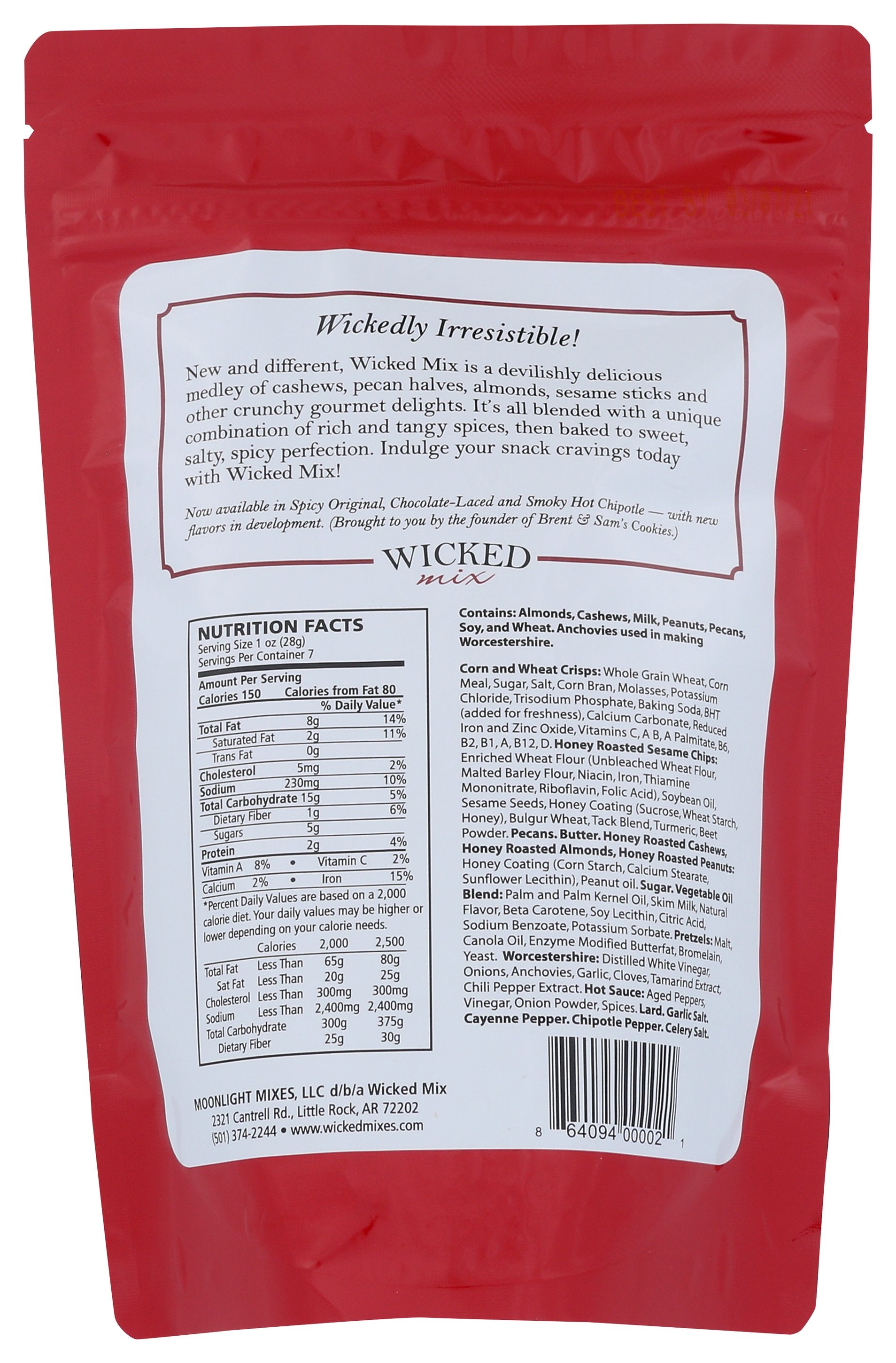 WICKED MIX MIX SMOKY HOT CHIPOTLE - Case of 6