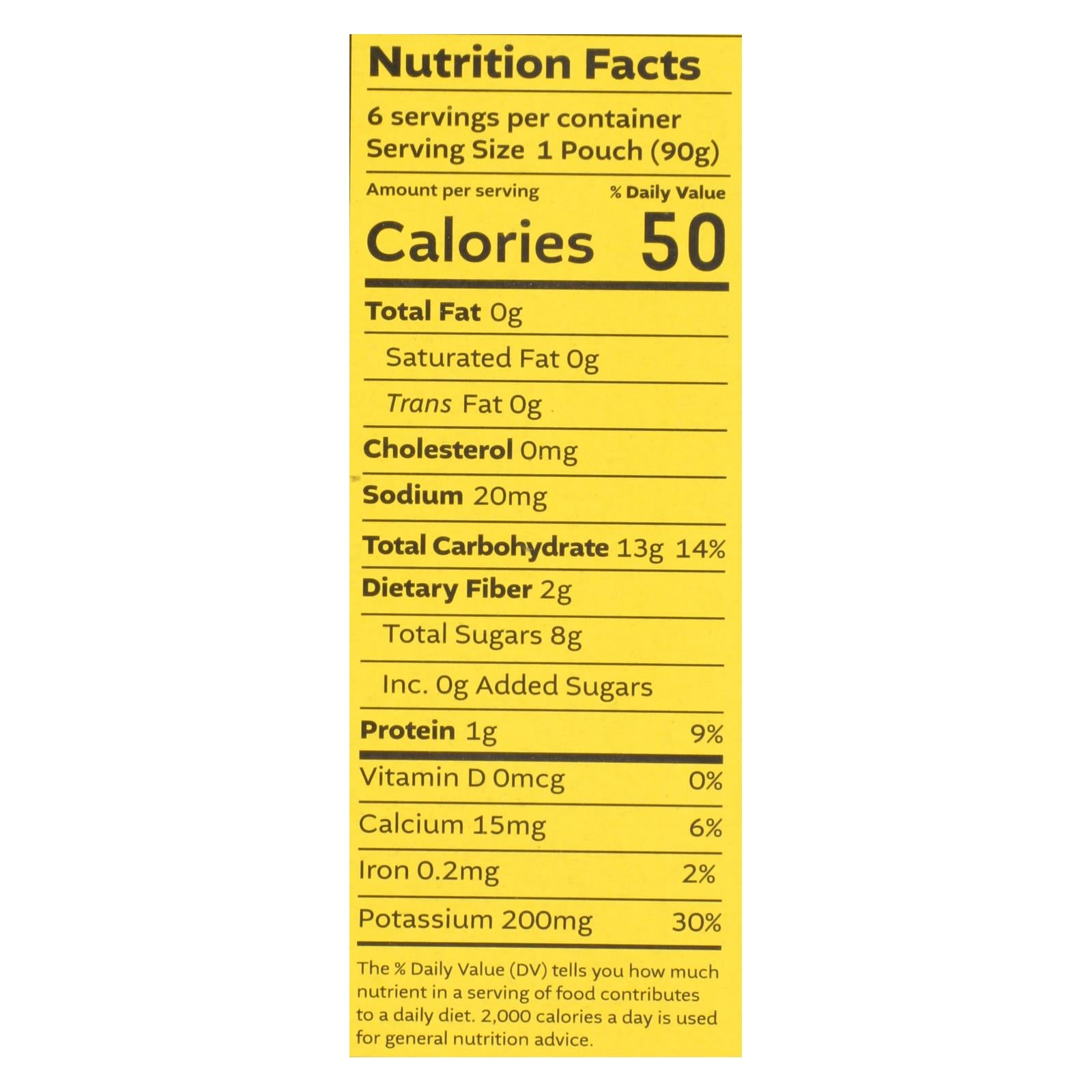 White Leaf Provisions - Baby Food Mango Crt Pr Bn - Case Of 6 - 3.17 Oz